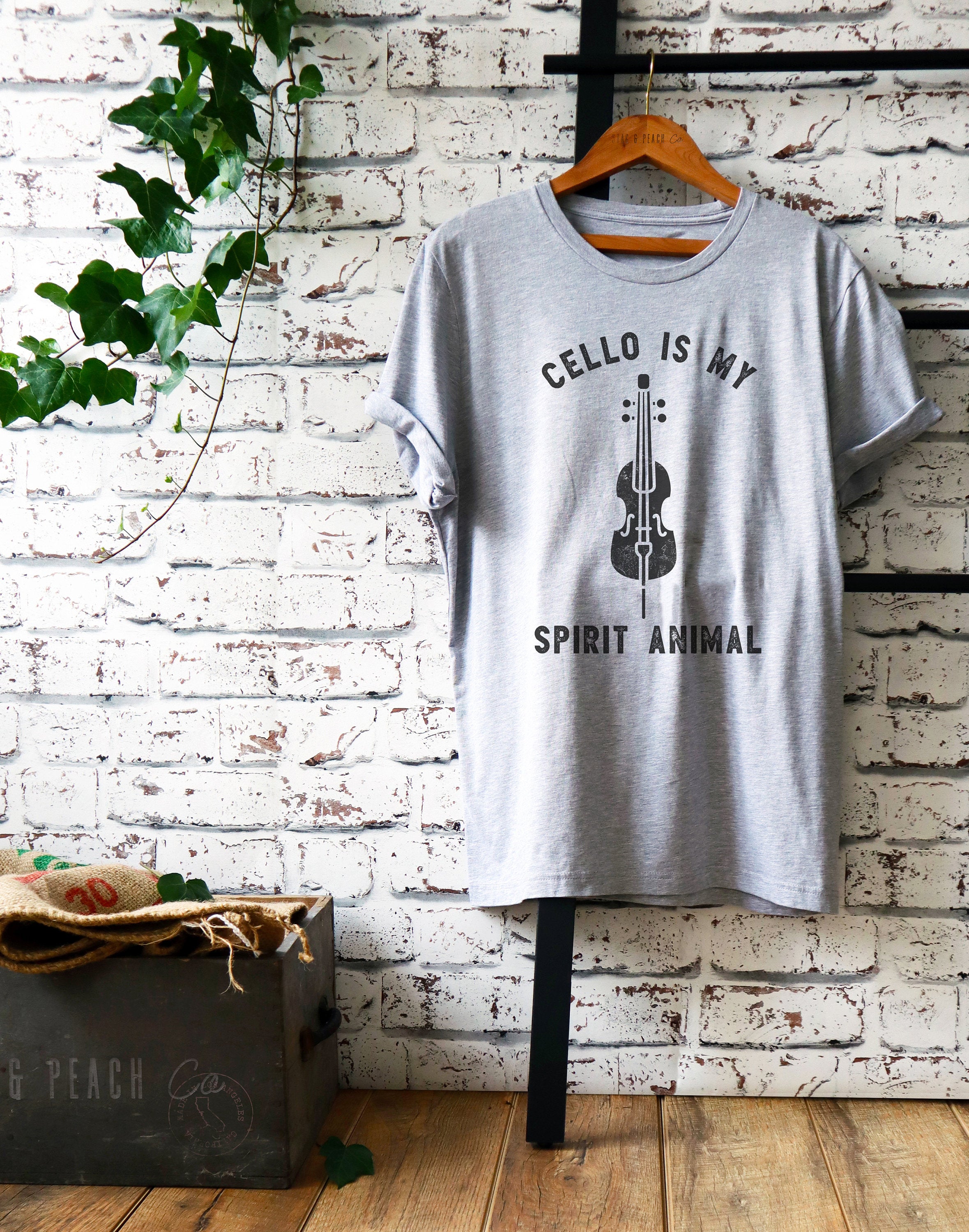 Cello Is My Spirit Animal Unisex - Stag & Peach Co