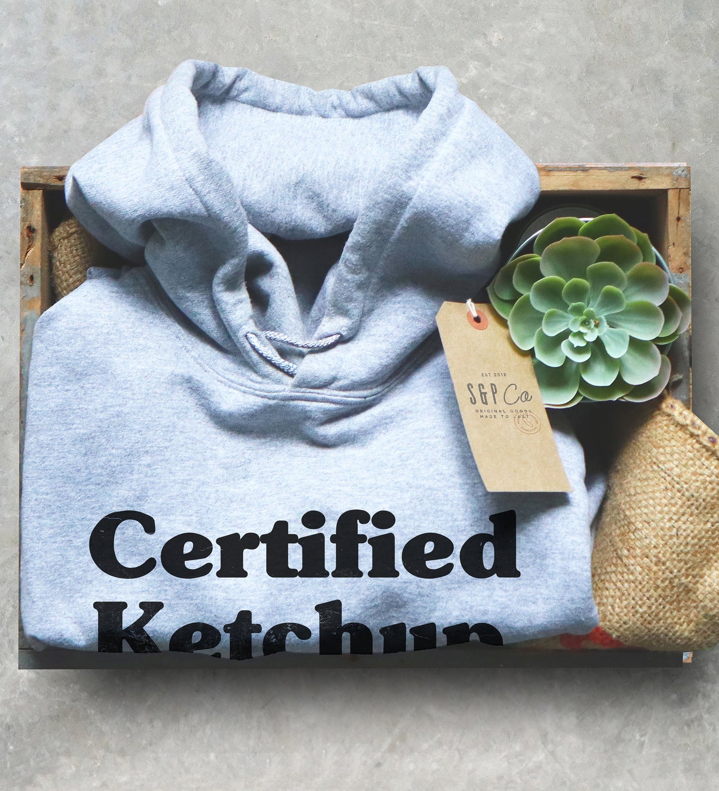 Certified Ketchup Expert Hoodie -