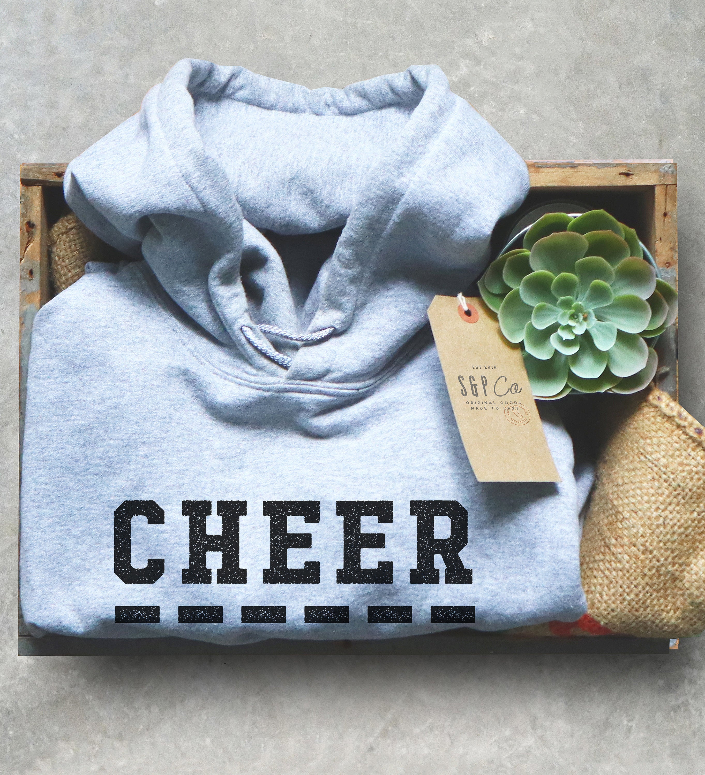 Cheer Sister Hoodie - Cheerleading Gifts, Cheer Sister Shirt, Cheer Shirt, Cheerleading Sister, Cheer Gift, Big Sister Shirt, Gameday Shirt
