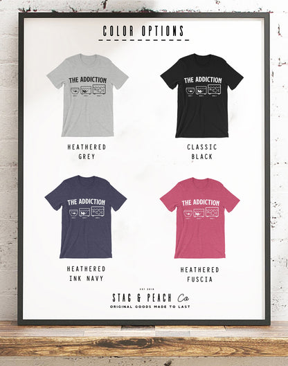 The Addiction Unisex Shirt - Aquarium Shirt, Aquarium Gift, Fish Shirt, Fish Lover Gift, Tropical Fish Shirt, Pet Fish, Fish Tank Shirt