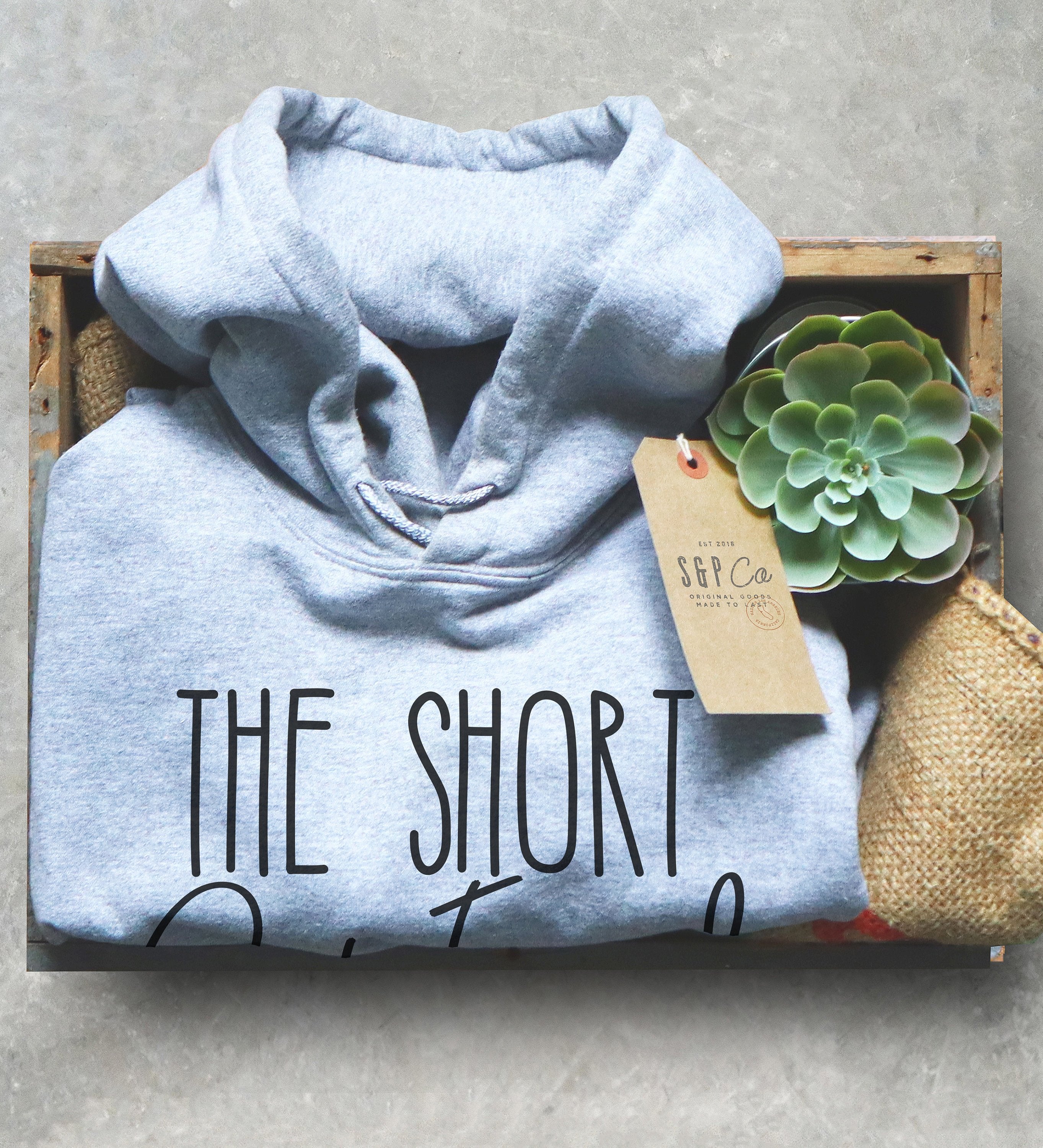 The Short Best Friend Hoodie - Best Friend Shirt, Best Friend Gift, Bestie, Besties Shirt, Bestie Gift, BFF Gifts,  Birthday Shirt