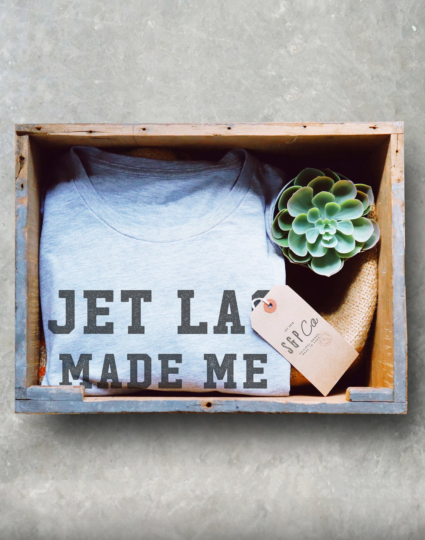 Jet Lag Made Me Do It Unisex Shirt - Backpacking Shirt, Adventure Shirt, Travel Shirt, World Traveler Shirt, Wanderlust Shirt, Air Hostess