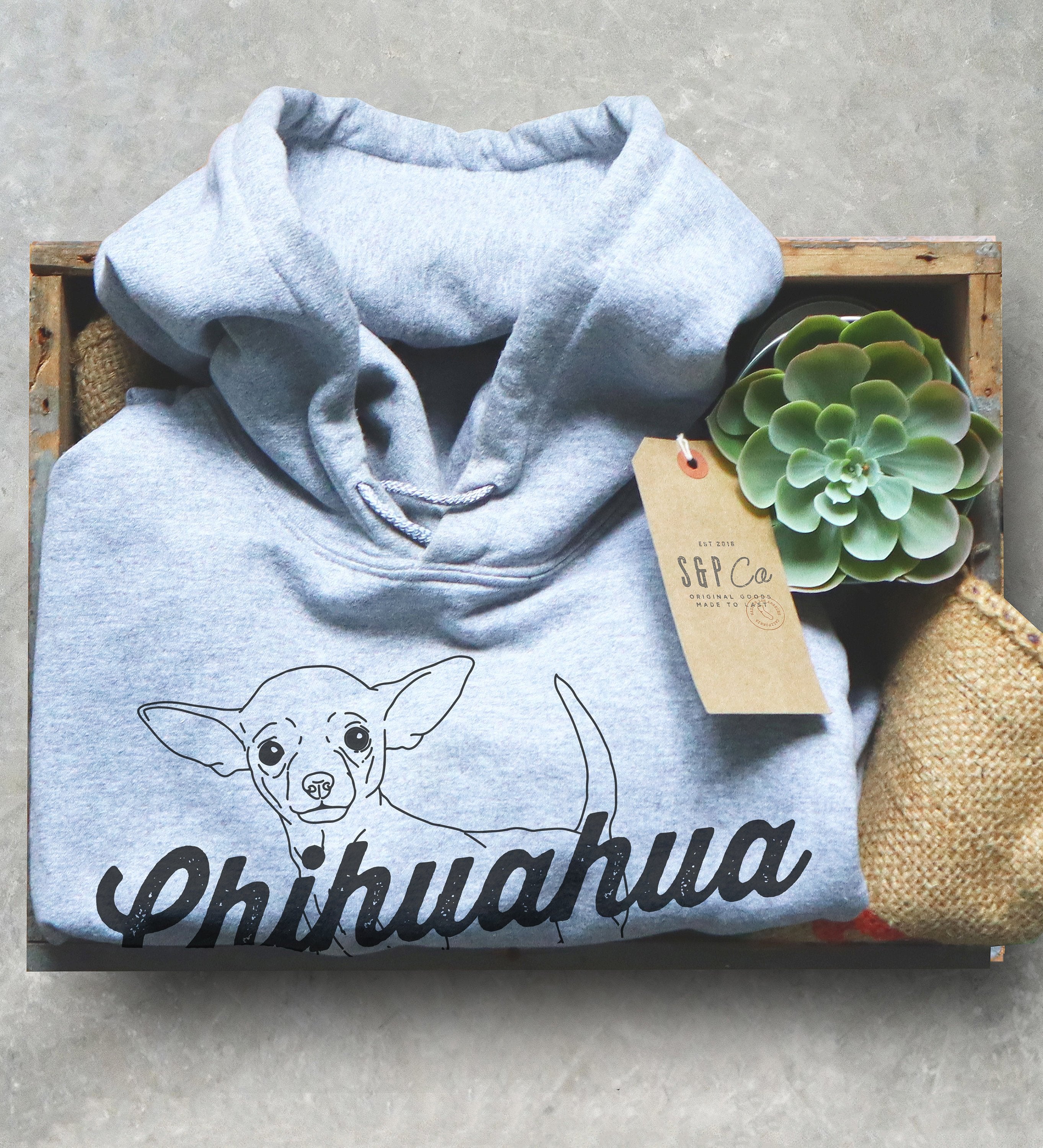 Chihuahua Dad Hoodie- Chihuahua