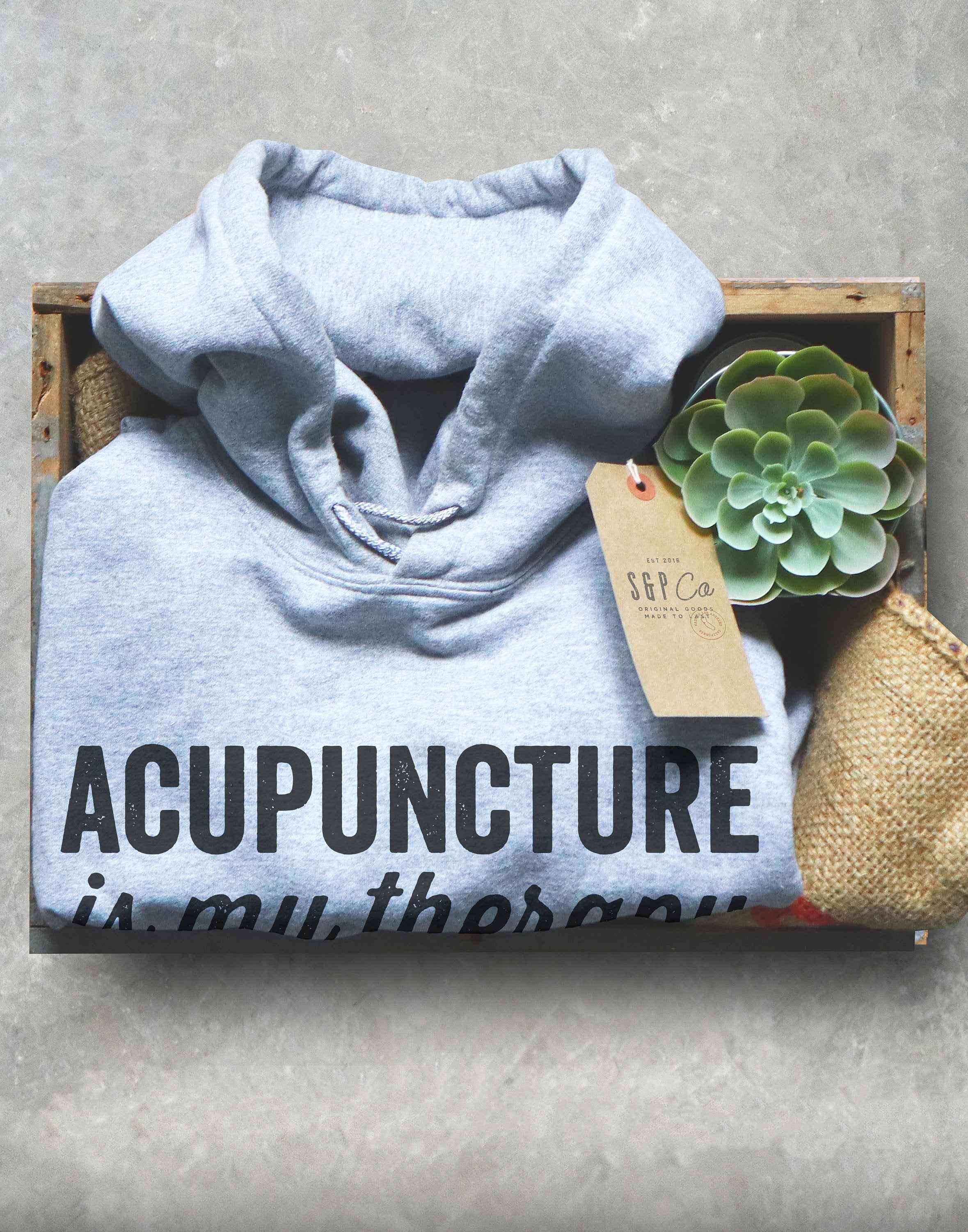 Acupuncture Is My Therapy Hoodie