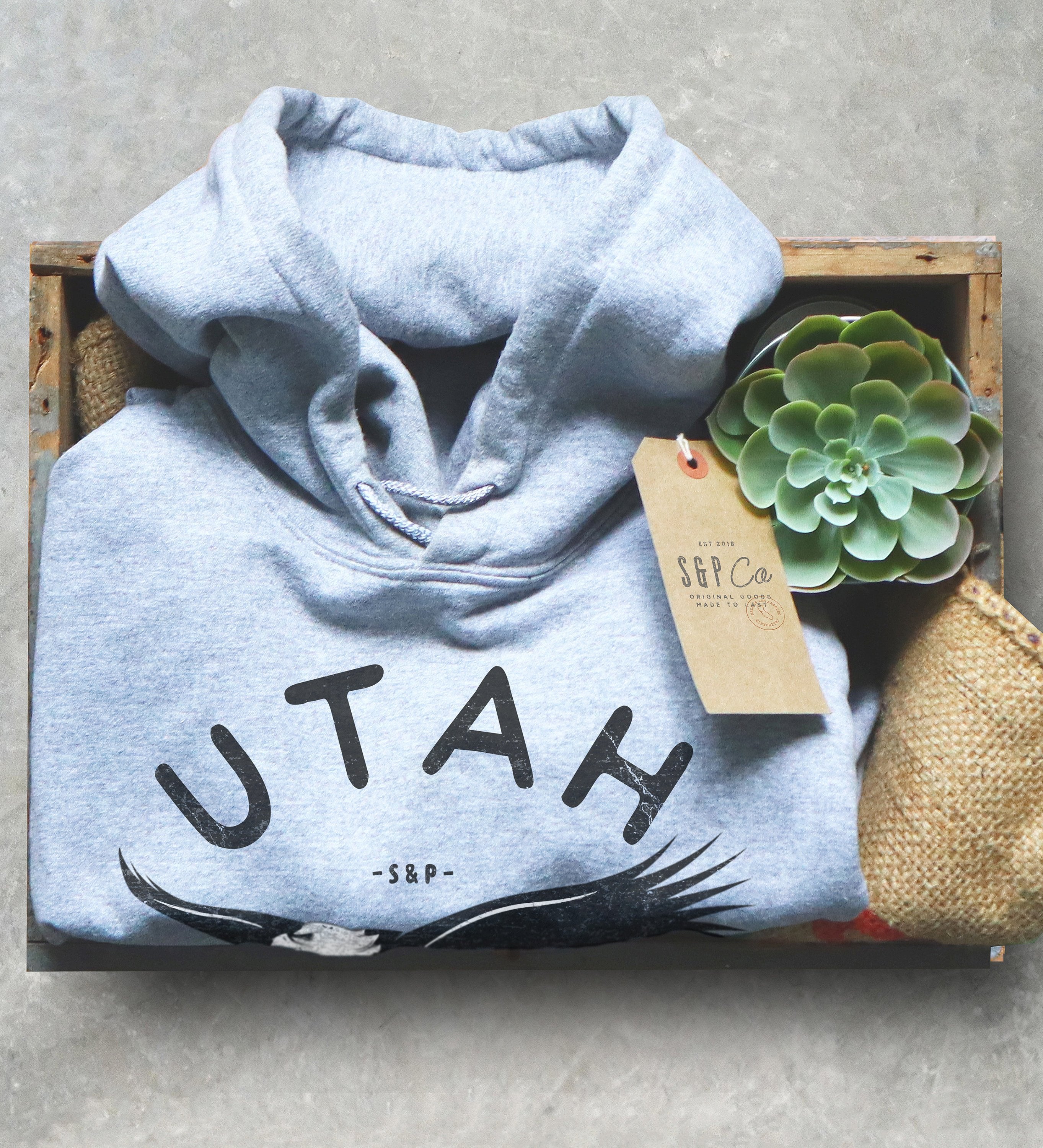 Utah Is Calling Unisex Hoodie - Utah Shirt, UT Shirt, Canyonlands Gift, Zion National Park Shirt, State Pride Shirt, I Love Utah Gift - Stag & Peach Co