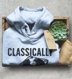 Classically Trained Hoodie - DJ Shirt, DJ Techno TShirts, Disk Jockey Gift, Rave Clothing, Music TShirt, Techno Shirt - Stag & Peach Co