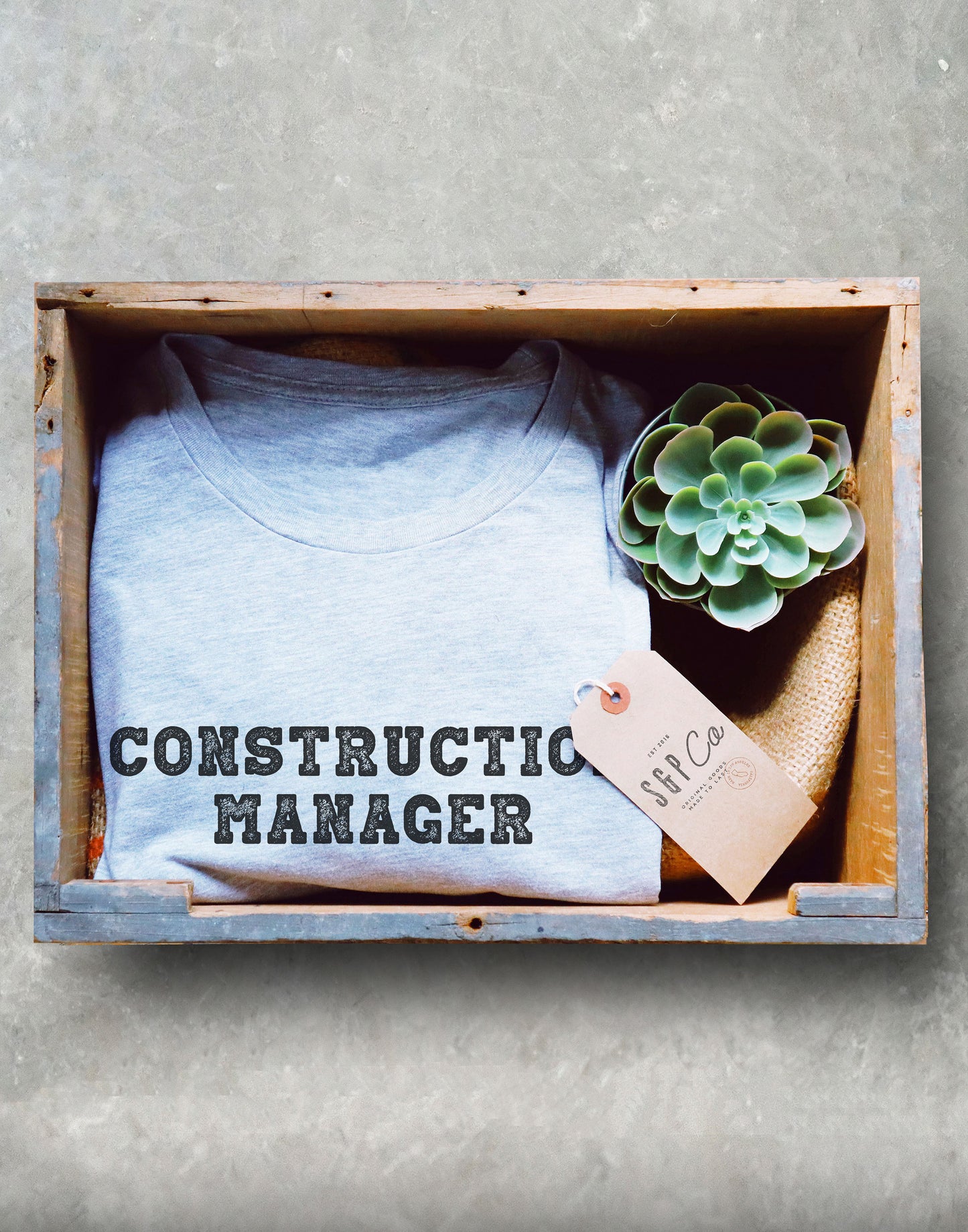 Construction Manager Unisex Shirt - Construction Shirt, Contractor Shirt, Construction Party, Builder Shirt, Fathers Day Shirt, Demolition