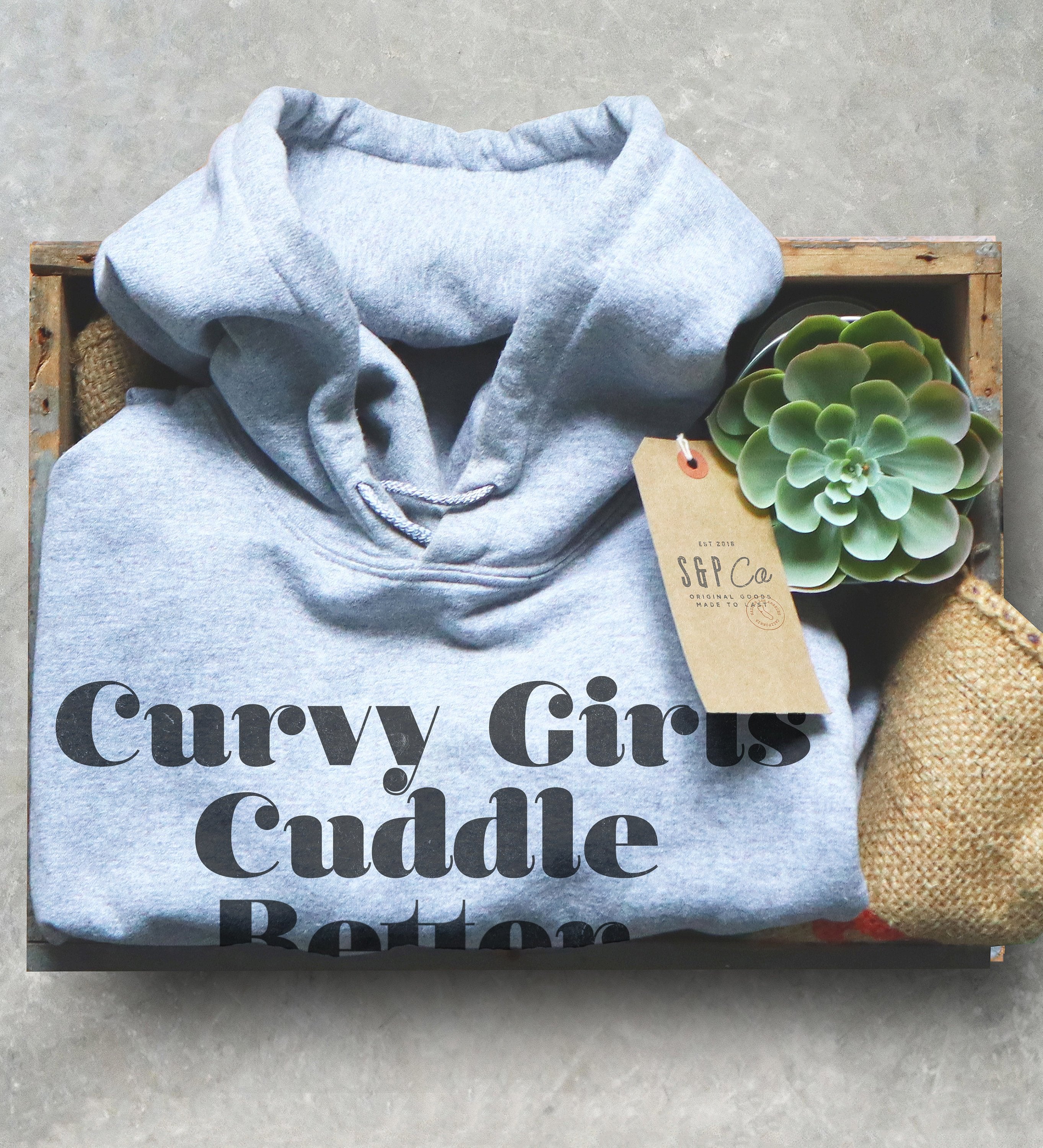 Curvy Girls Cuddle Better Hoodie - Curvy Girl Shirt, Curvy Girl Gift, Girl Power Shirt, Feminist Shirt, Thick Thighs Shirt, Curved Hips