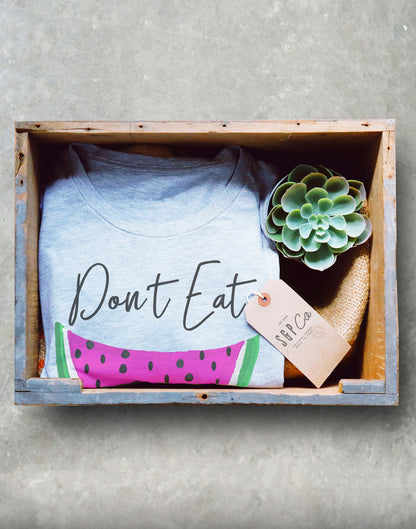 Don't Eat Watermelon Seeds T-Shirt - Pregnancy announcement shirt - Pregnancy reveal shirt - Cute Maternity Shirt - Gender Reveal Shirt