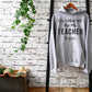 Don’t Make Me Use My Teacher Voice Hoodie - Teacher life shirt, Teacher hoodie, Teacher appreciation, Funny teacher shirt, Teacher gift