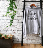 Eat Sleep Anime Repeat Hoodie - Anime shirt, Manga shirt, Anime shirts, Anime gift, Anime gifts, Japanese shirt, Otaku shirt