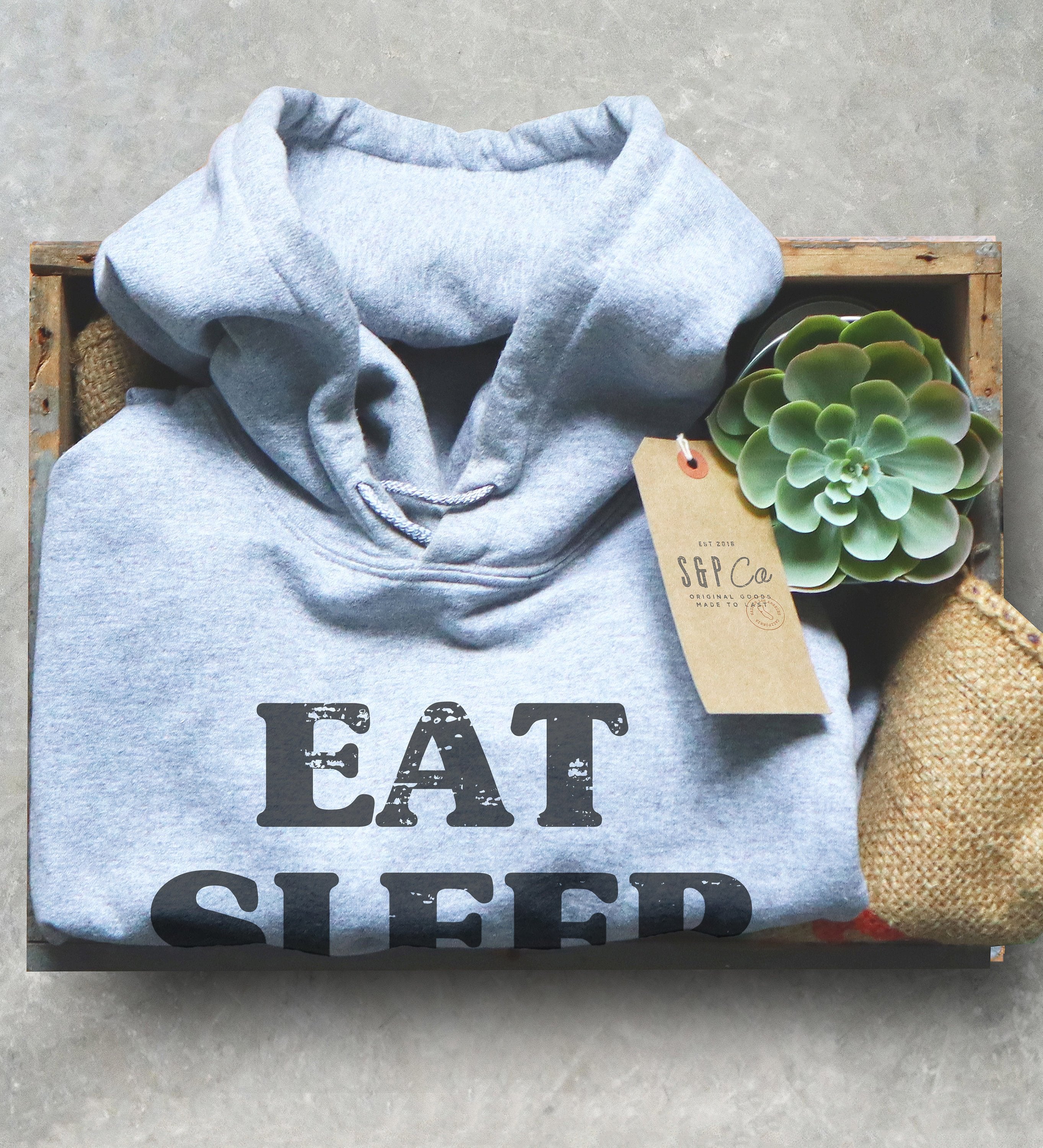Eat Sleep Art Repeat Hoodie - Artist shirt, Artist gift, Art Teacher Shirt, Painter Shirt, Graffiti artist, Gift for painter - Stag & Peach Co