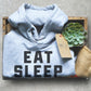Eat Sleep Ballet Repeat Hooded Sweatshirt | Ballet shirt | dance shirt | ballerina shirt | ballet | ballerina | dancer gift