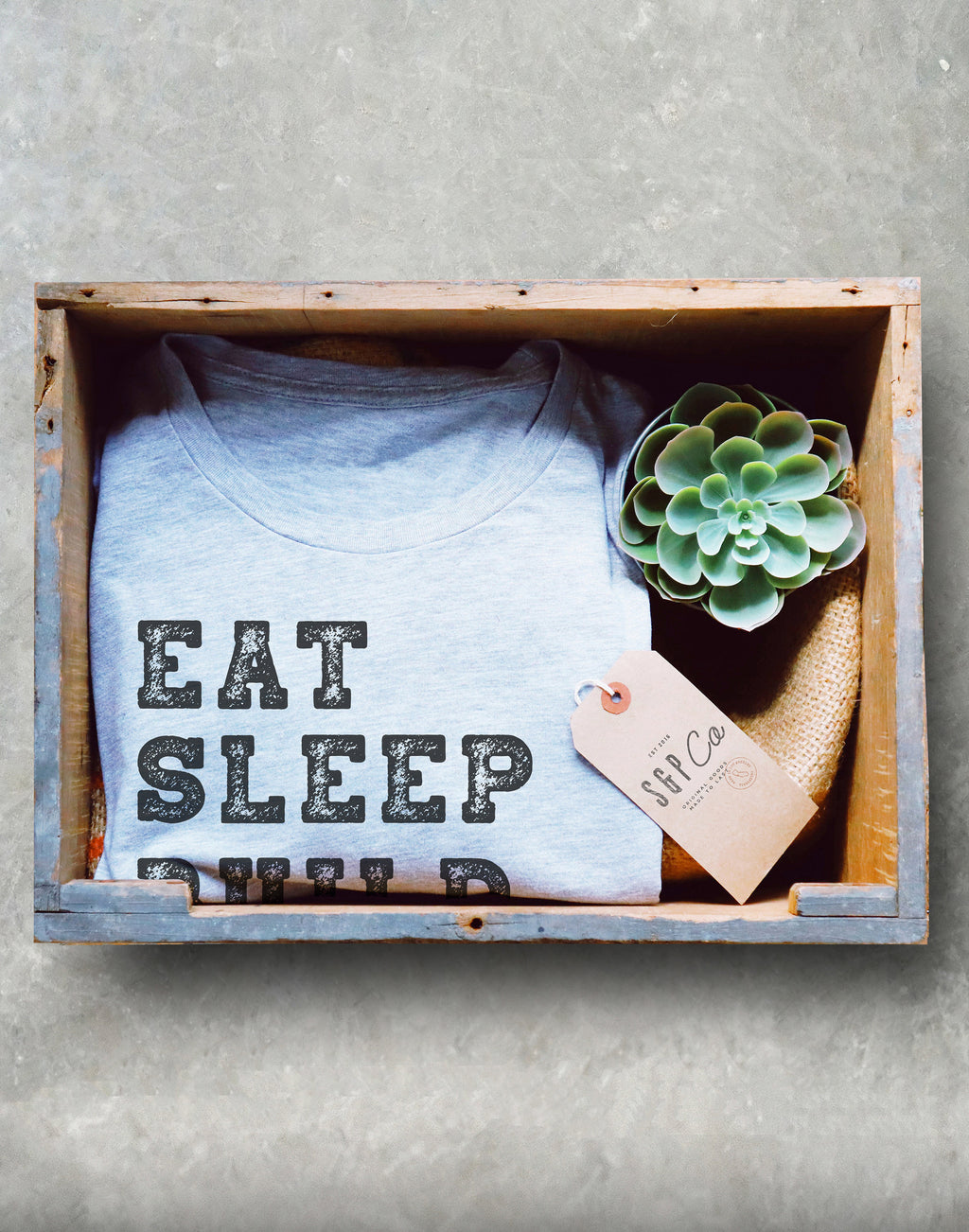 Eat Sleep Build Repeat  Unisex Shirt - Construction Shirt, Contractor Shirt, Construction Party, Builder Shirt, Fathers Day Shirt - Stag & Peach Co