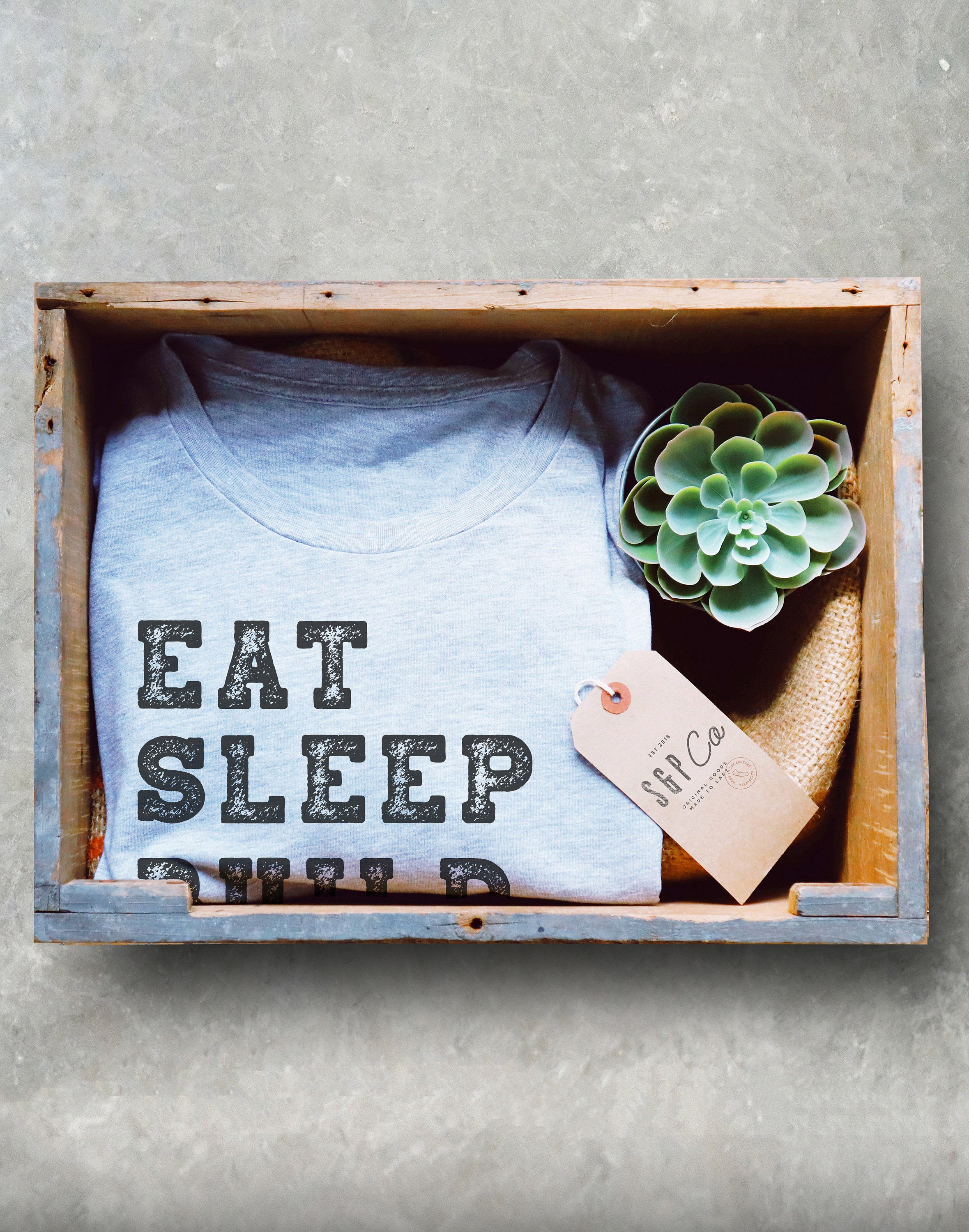 Eat Sleep Build Repeat  Unisex Shirt - Construction Shirt, Contractor Shirt, Construction Party, Builder Shirt, Fathers Day Shirt - Stag & Peach Co