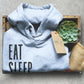 Eat Sleep Code Repeat Hoodie - Coder Hoodie, Computer Science Shirt, Programmer Hoodie, Programmer Shirts, Programmer Gift, Coder Shirt