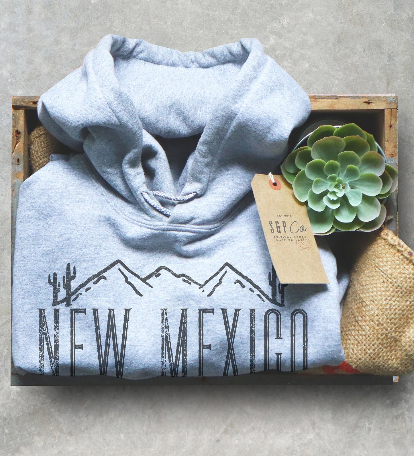 New Mexico Hoodie - New Mexico Is Calling Shirt, Southwest Shirt,  Sangre de Cristo Mountains Sweater, Cactus Shirt, State Pride Shirt