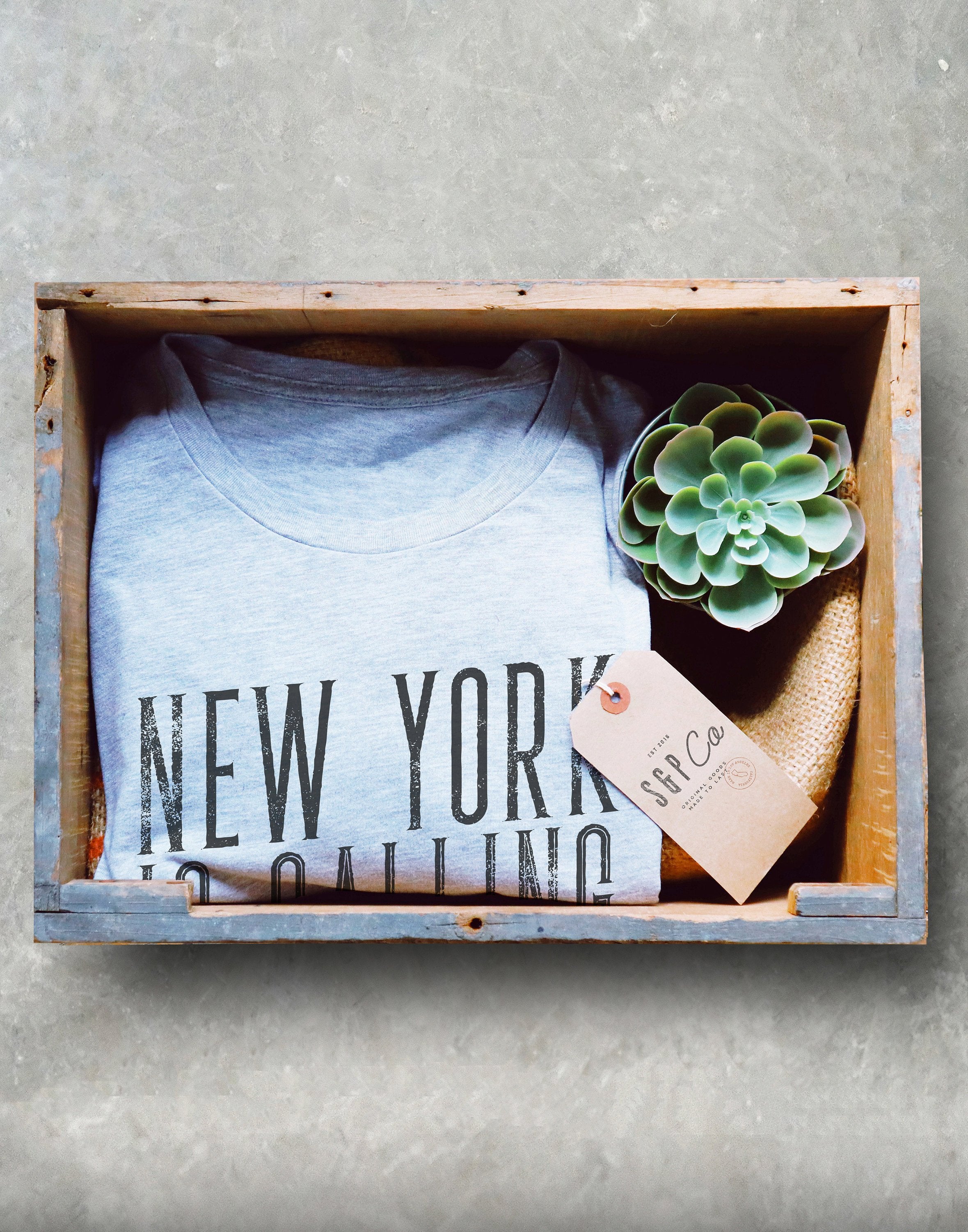 New York Unisex Shirt - New York Is Calling Shirt, NYC Gift, New York State Shirt, I Love New York, Long Island Shirt, Moving Gift, NY Shirt - Stag & Peach Co