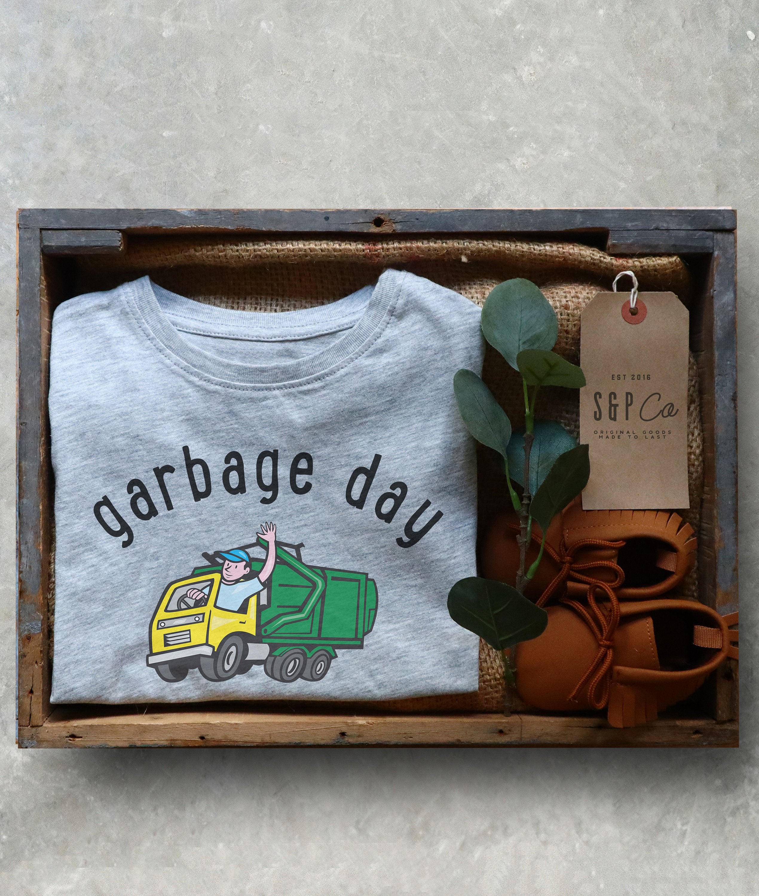 Garbage Day Is My Favourite Day Of The Week Shirt - garbage truck shirt - Kids Truck Shirt - Girls Truck Shirt- Boys Garbage Truck Shirt - - Stag & Peach Co