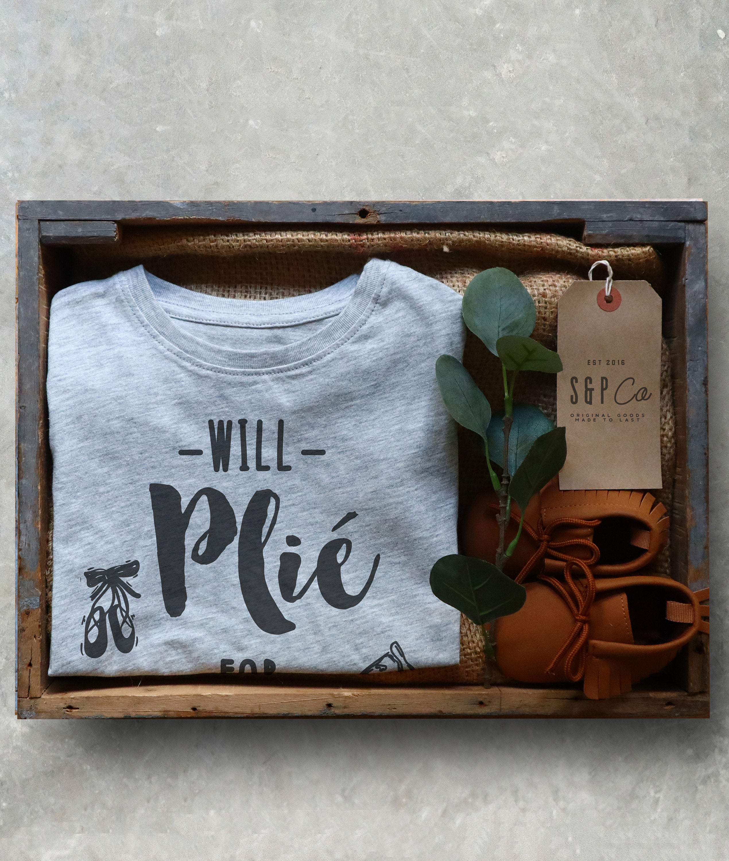 Will Plie For Pizza Kids Shirt - Ballet Shirt, Dance Shirt, Ballerina Shirt, Ballet, Ballerina Toddler Shirt, Dancer Gift, Gift For Dancer