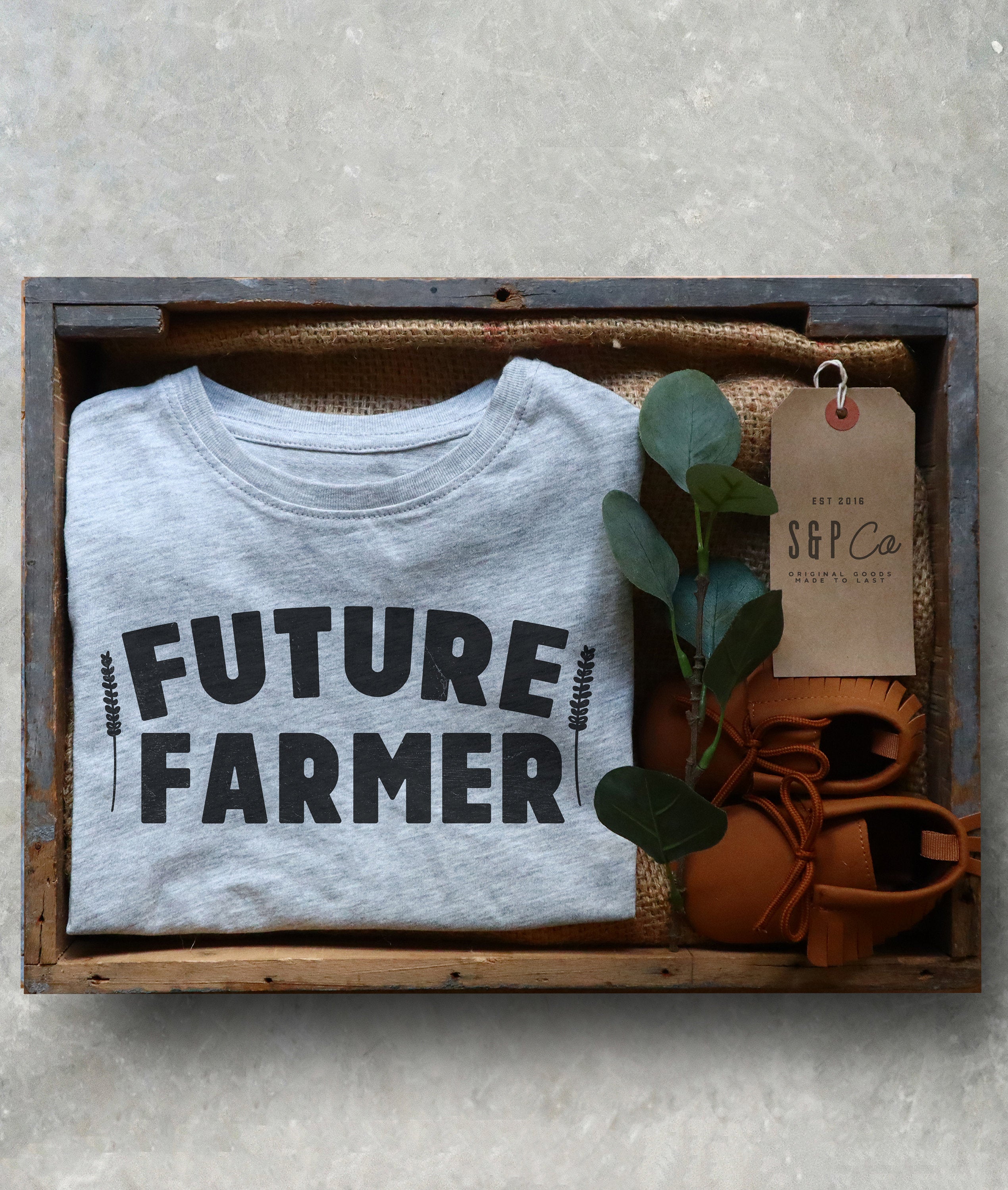 Future Farmer Kids Shirt - Farm Toddler Clothes, Farm Kids, Gift For Farmer, Farm Life Shirt, Farm Gift For Kids, Farm Birthday Shirt - Stag & Peach Co