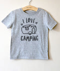 I Love Camping Kids Shirt - Camping Shirt, Happy Camper, Kids Camping Shirt, Adventure Shirt, Camping Toddler Shirt, Camp Shirt, Youth Tee - Stag & Peach Co