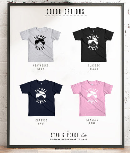 Future Hiker Kids Shirt - Hiking Shirt, Adventure Time Toddlers Shirt, Wanderlust Shirt, Adventure Awaits Youth Shirt, Mountain Shirt,