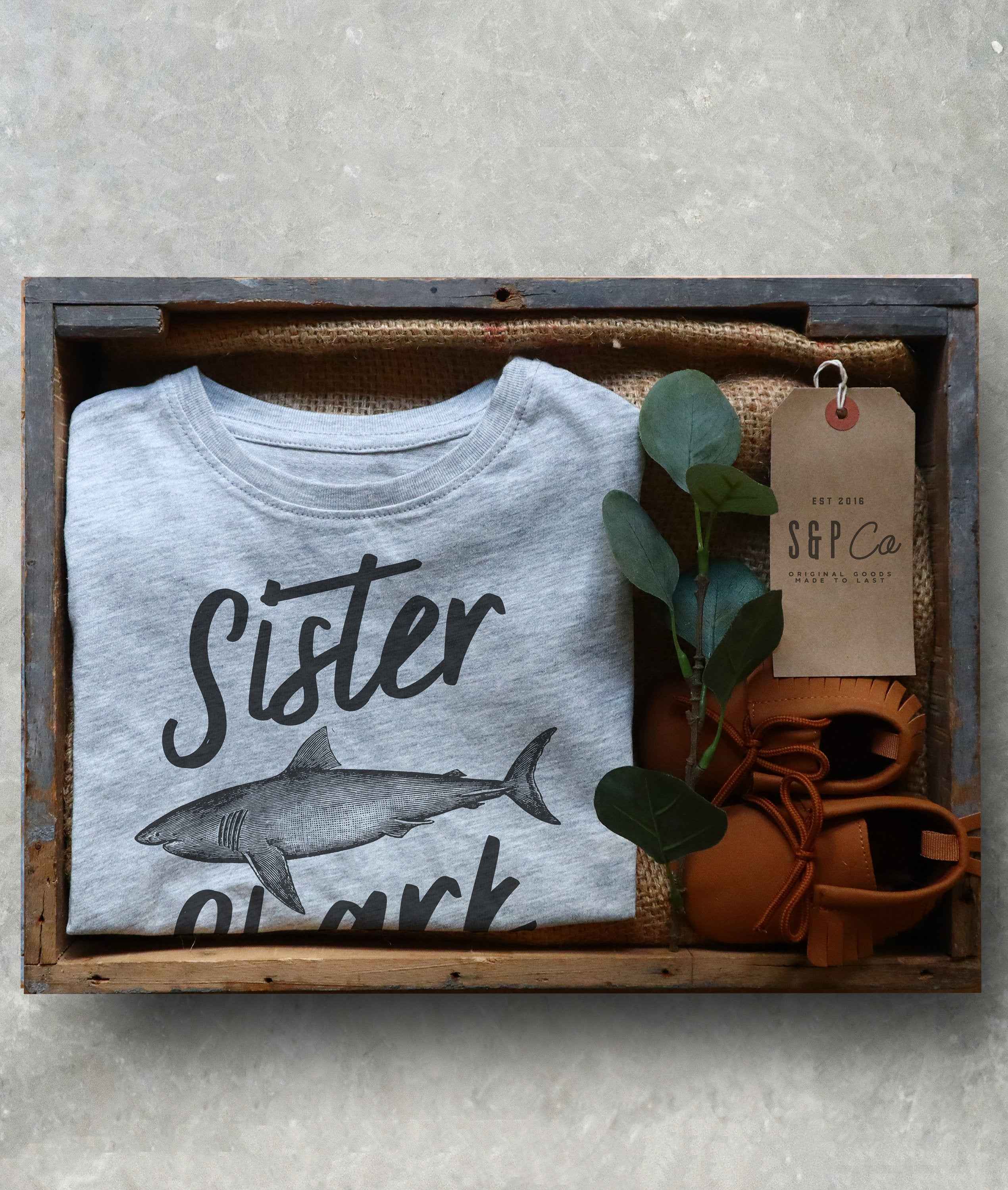 Sister Shark Kids Shirt