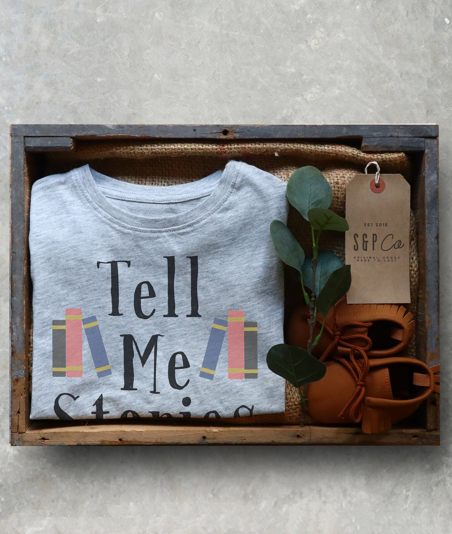 Tell Me Stories Kids Shirt - Reading Shirt Kids, Bookish Gift For Kids, Bookworm Kids Shirts, Reading T-Shirt, I Read Childrens Books Shirt