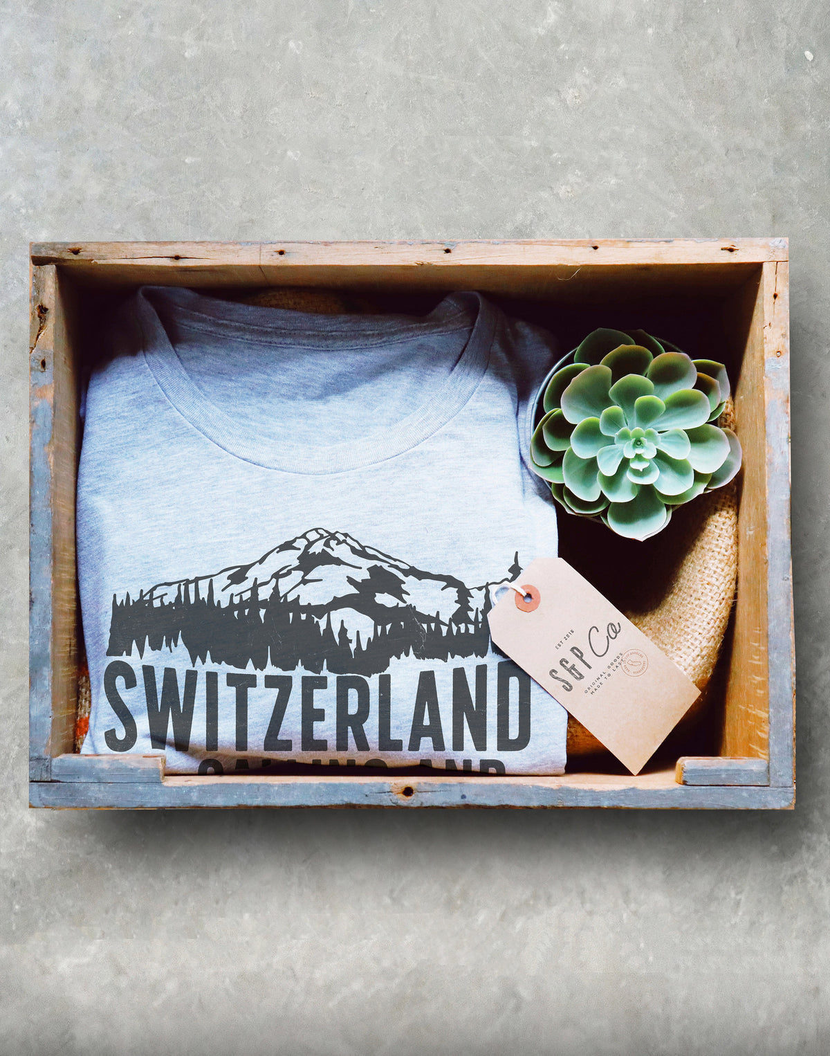 Switzerland Unisex Shirt - - Stag & Peach Co