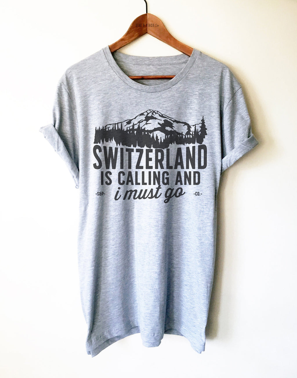 Switzerland Unisex Shirt - - Stag & Peach Co