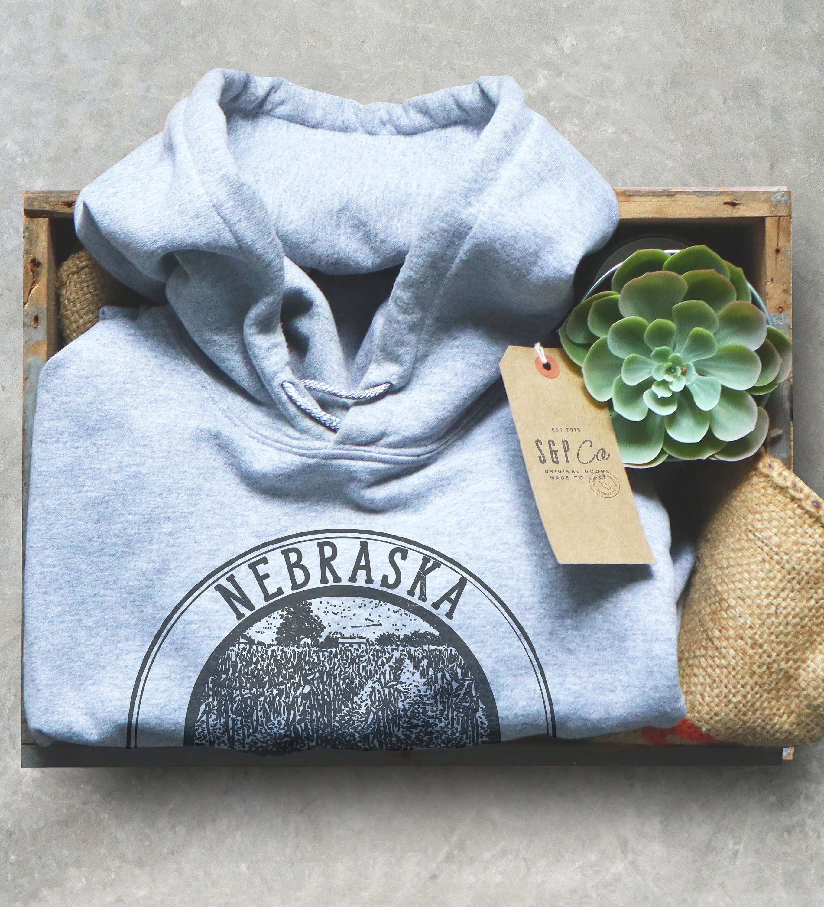 Nebraska Is Calling Hoodie - Nebraska State Shirt, Omaha Sweatshirt, State Shirt, Nebraska Home Gift, Midwest Shirt, Cornhusker Shirt - Stag & Peach Co