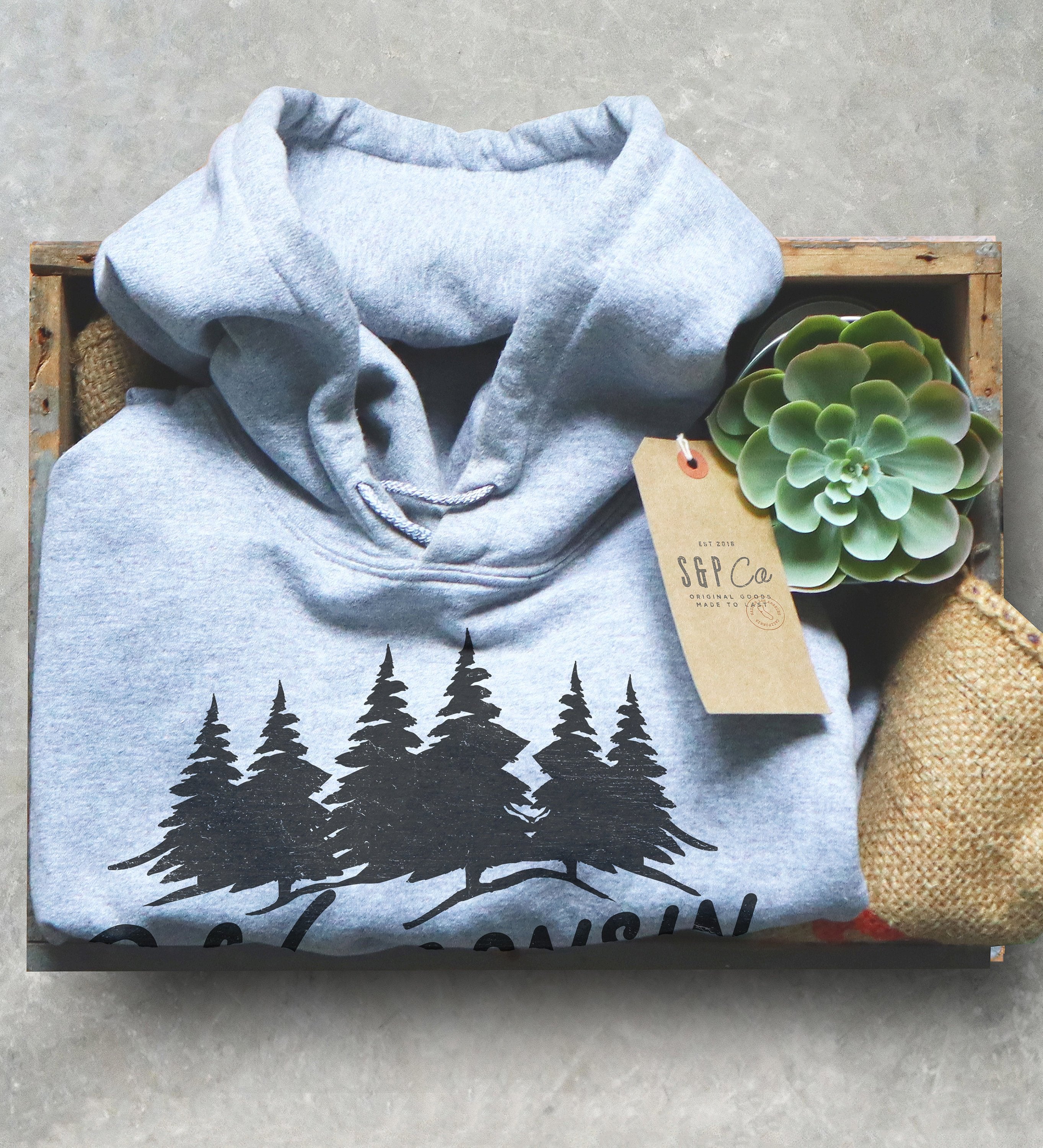 Wisconsin Is Calling Hoodie -Wisconsin Shirt, Midwest Gift, Great Lakes Shirt, Madison Shirt, Milwaukee Shirt, State Pride, Spring Green Tee - Stag & Peach Co