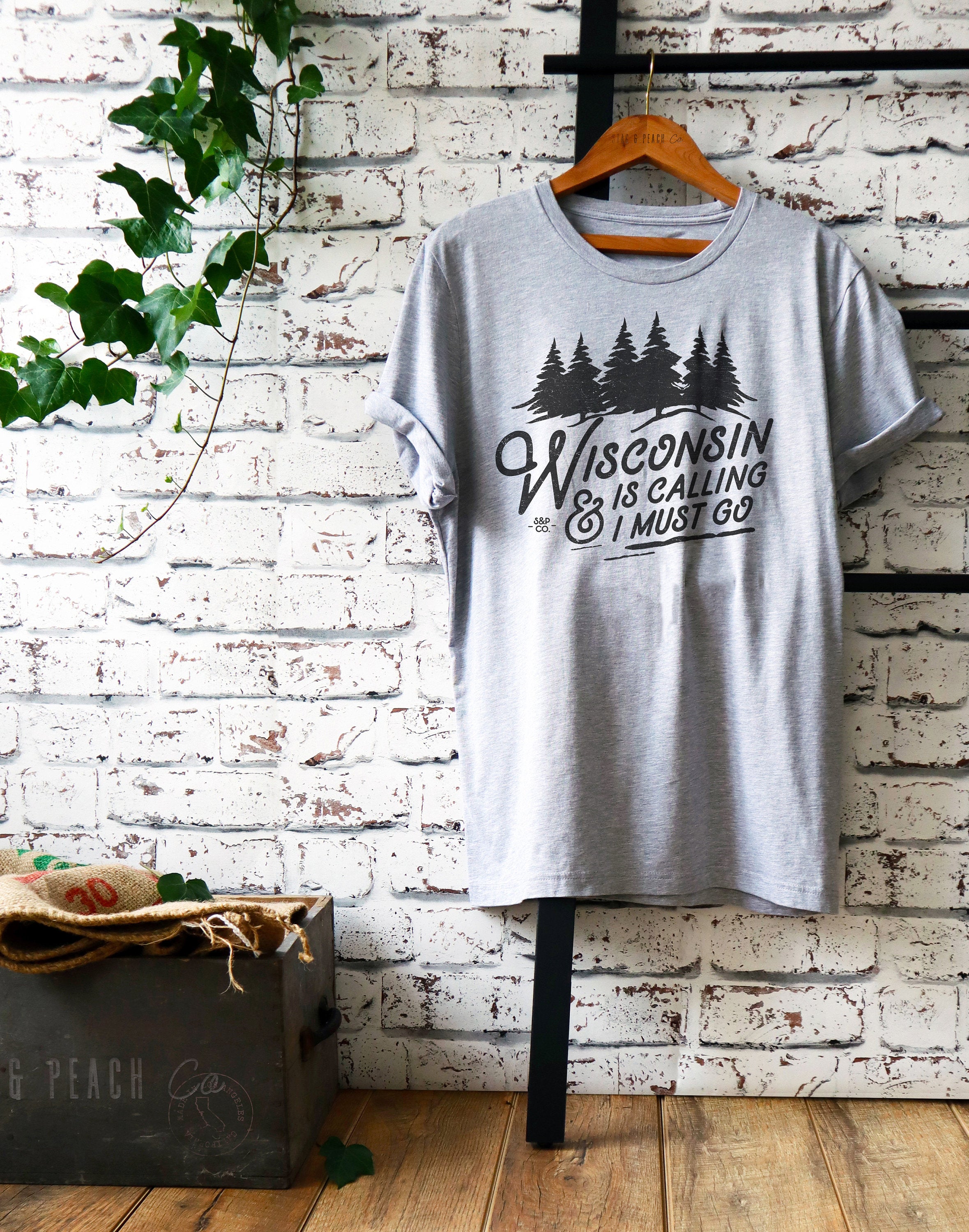 Wisconsin Is Calling Unisex Shirt - - Stag & Peach Co