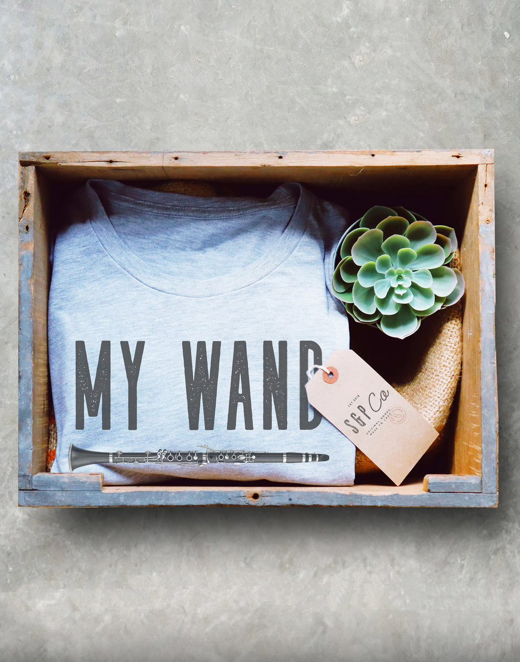 My Wand Chose Me Unisex Shirt - Clarinet Shirt, Clarinet player, Clarinet gift, Bass clarinet, Musician shirt, Clarinet lover