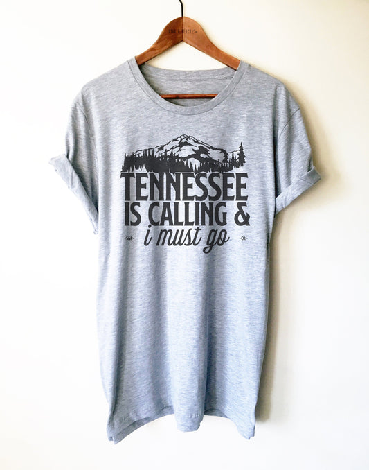 Tennessee Is Calling Unisex Shirt - Tennessee State Shirt, Nashville Shirt, Memphis Shirt, Country Shirt, State Pride Gift, Smoky Mountains