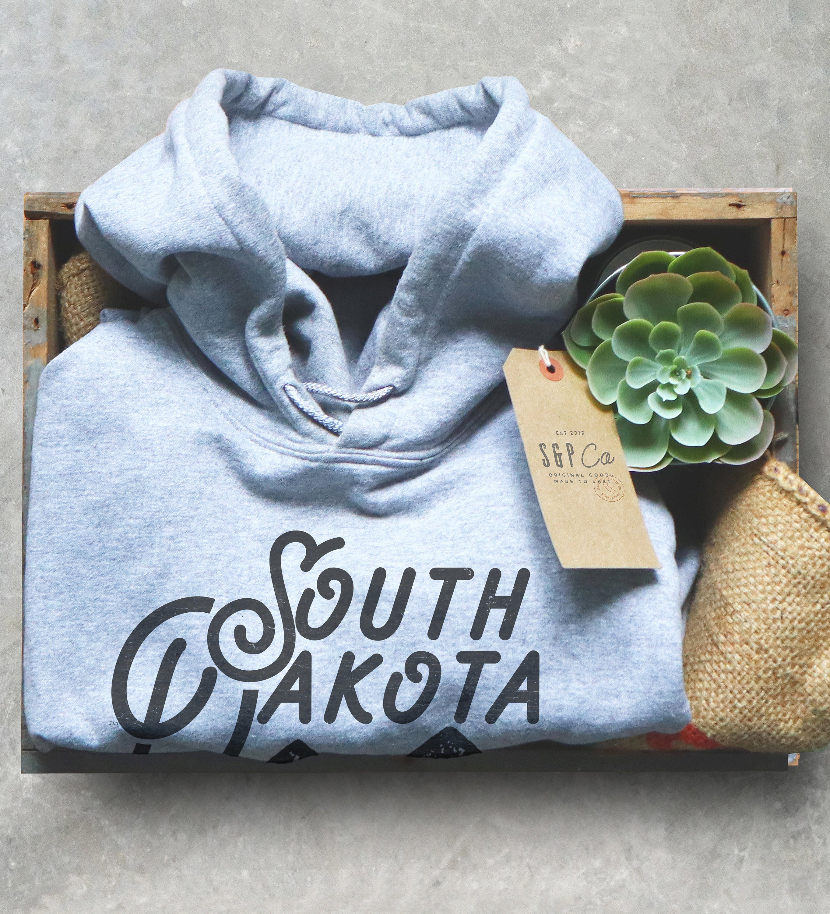 South Dakota Is Calling Unisex Hoodie - South Dakota Shirt, State Shirt, South Dakota Home Gift, South Dakota Sweatshirt, Sioux Falls Shirt - Stag & Peach Co