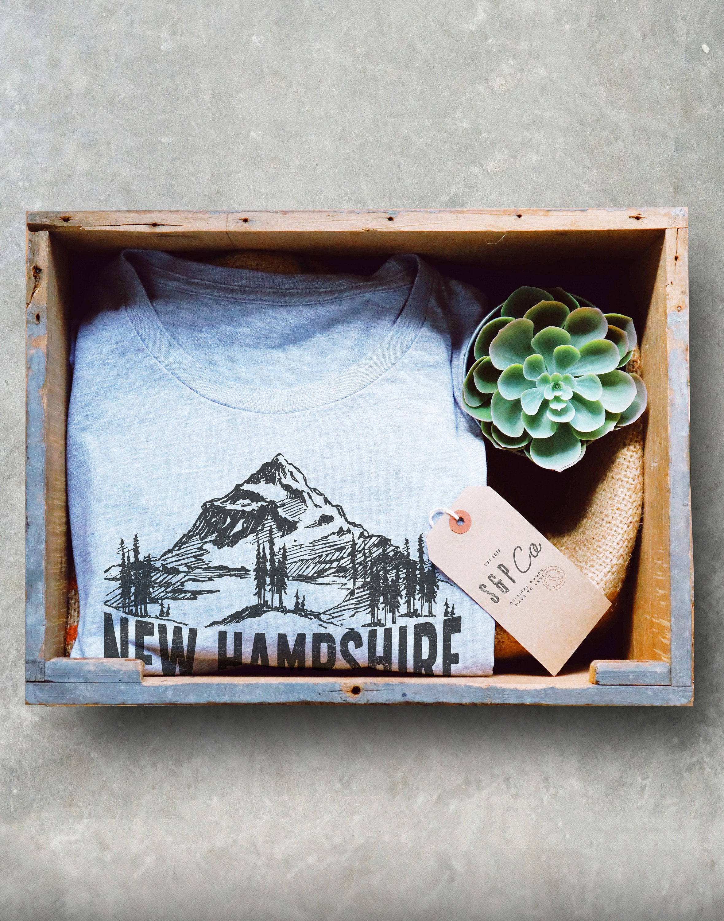 New Hampshire Is Calling And I Must Go Unisex Shirt  - White Mountain Gift, Concord T-Shirt, State Park Shirt, NH Pride, New Hampshire Shirt - Stag & Peach Co