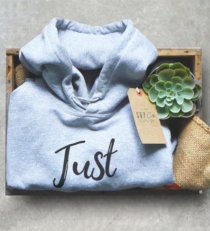Just Married 10 Years Ago Unisex Hoodie - 10th Wedding Anniversary Shirt, Gift For Husband or Wife, We Still Do, Couple Shirts to Celebrate