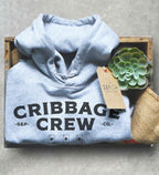 Cribbage Crew Unisex Hoodie - Cribbage Shirt, Tournament Shirt, Cribbage Team Shirts, Cribbage Master Shirt, Cribbage Lover Gift, Dad Shirt