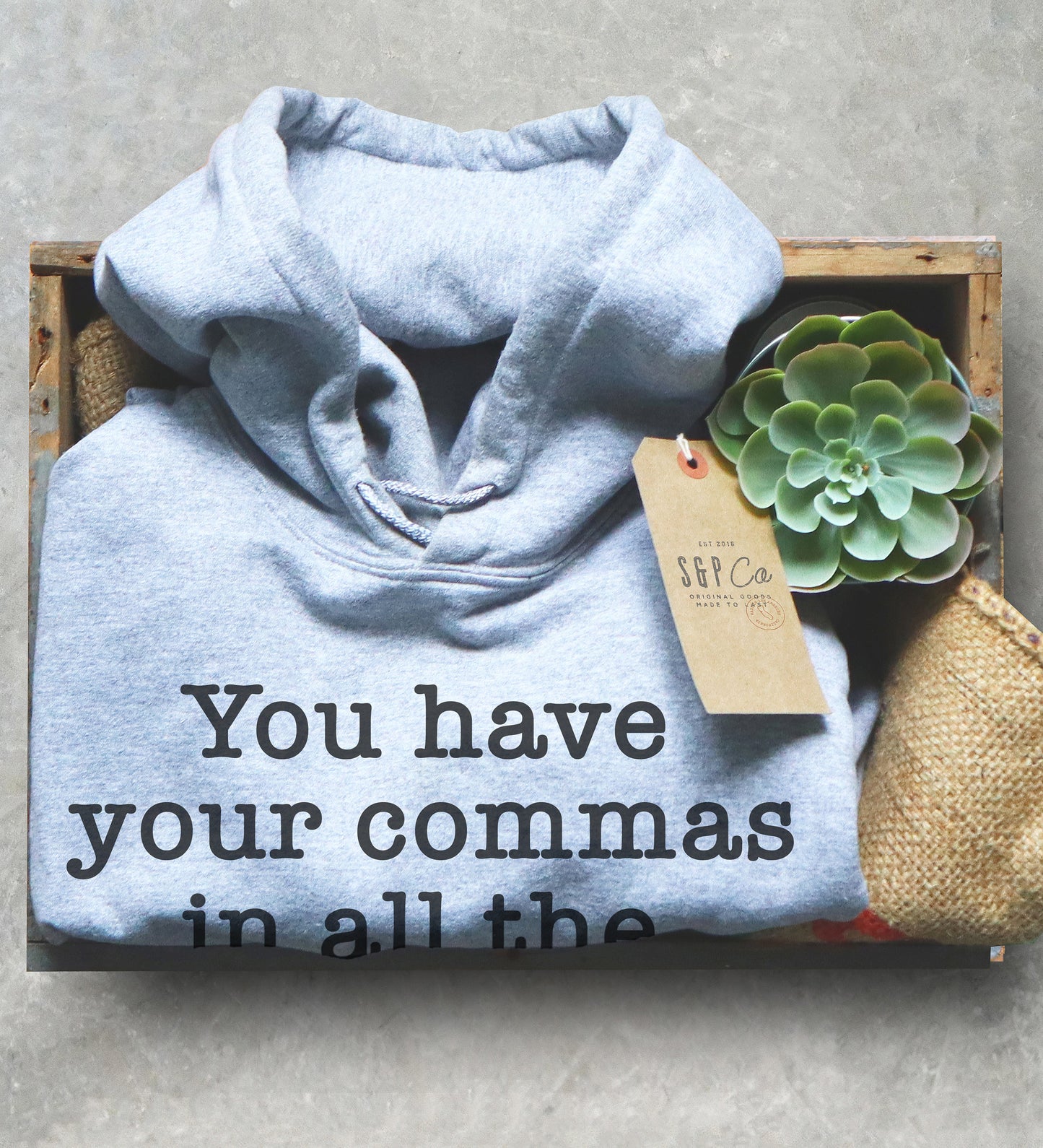 Funny Punctuation Unisex Hoodie -Anniversary Gift For English Major, English Teacher Shirt, Grammar Police Shirt, Book Lover Valentines Gift