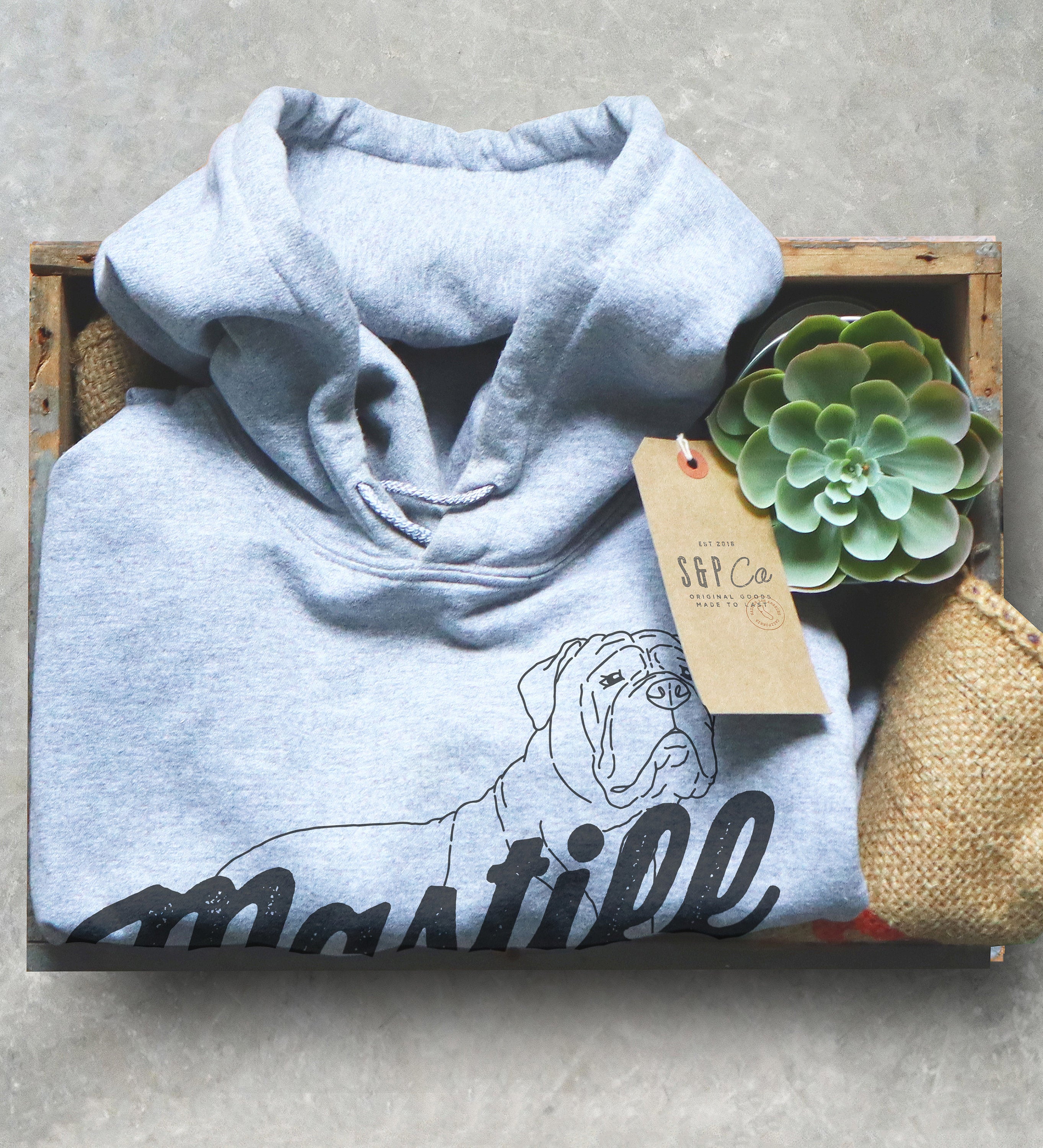 Mastiff Mom Unisex Hoodie - Mastiff