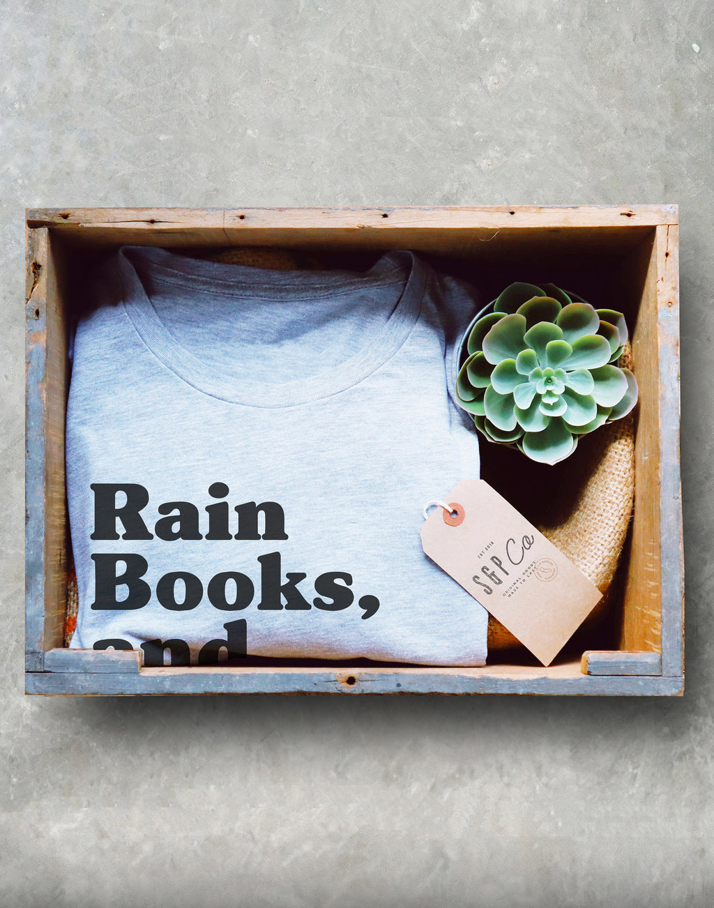 Rain Books And Cozy Nooks Unisex Shirt - Bookworm Shirt, English Major Graduation Gift, English Teacher Shirt, Teacher Appreciation Gift