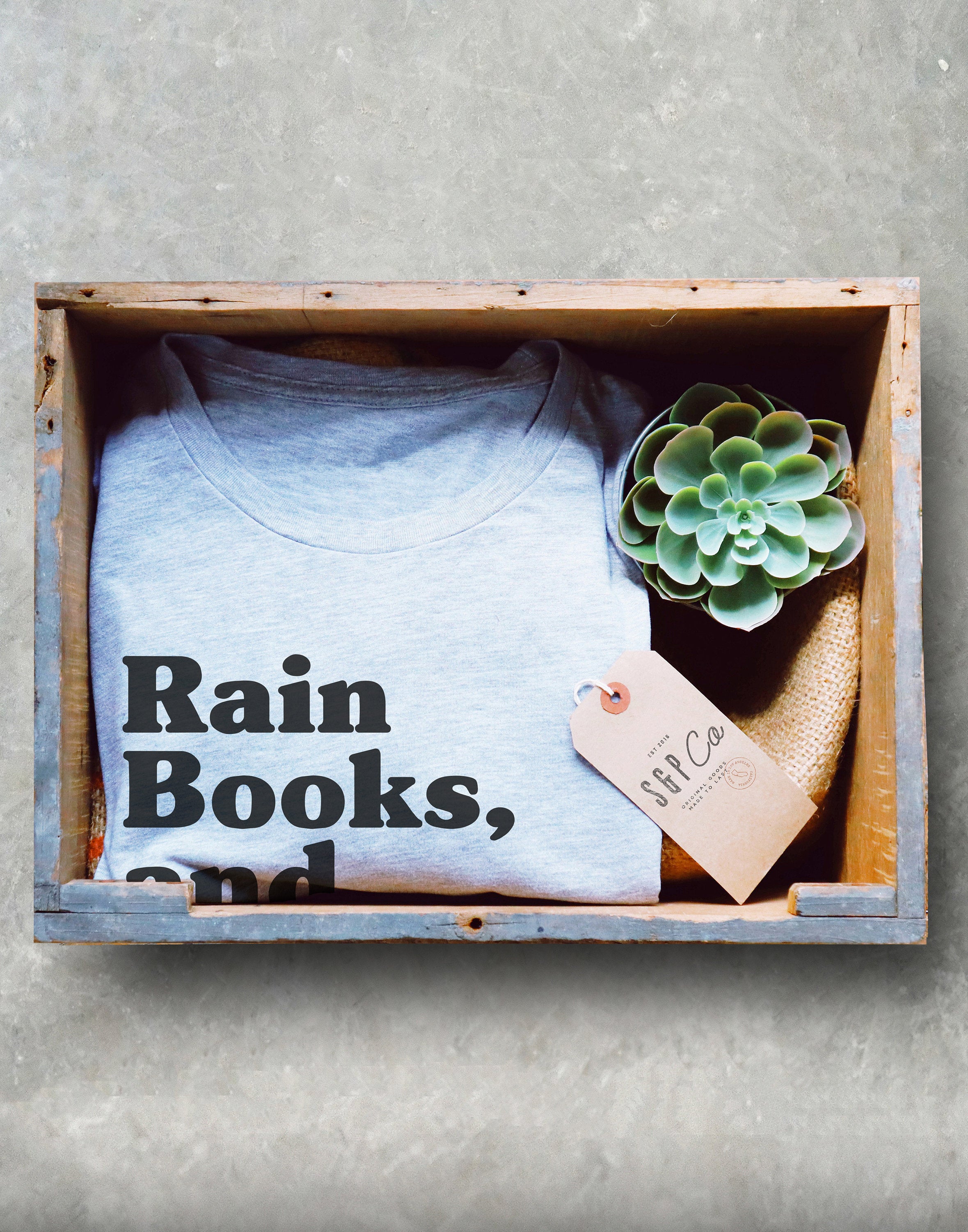 Rain Books And Cozy Nooks Unisex Shirt - Bookworm Shirt, English Major Graduation Gift, English Teacher Shirt, Teacher Appreciation Gift