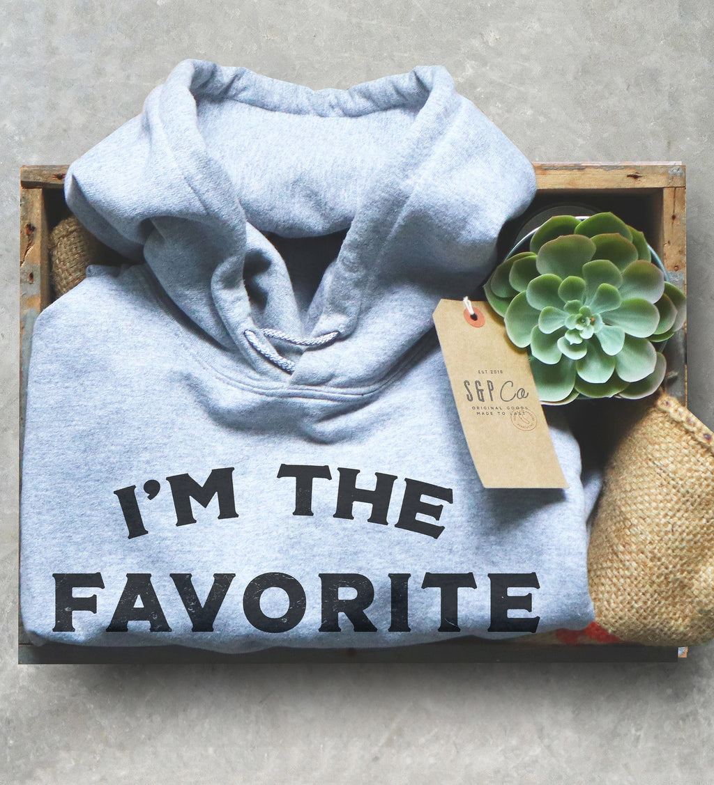 Uncle Unisex Hoodie - I'm The Favorite Uncle, Promoted To Uncle Shirt, Pregnancy Announcement Brother, Funny Uncle Gift, Best Uncle Sweater