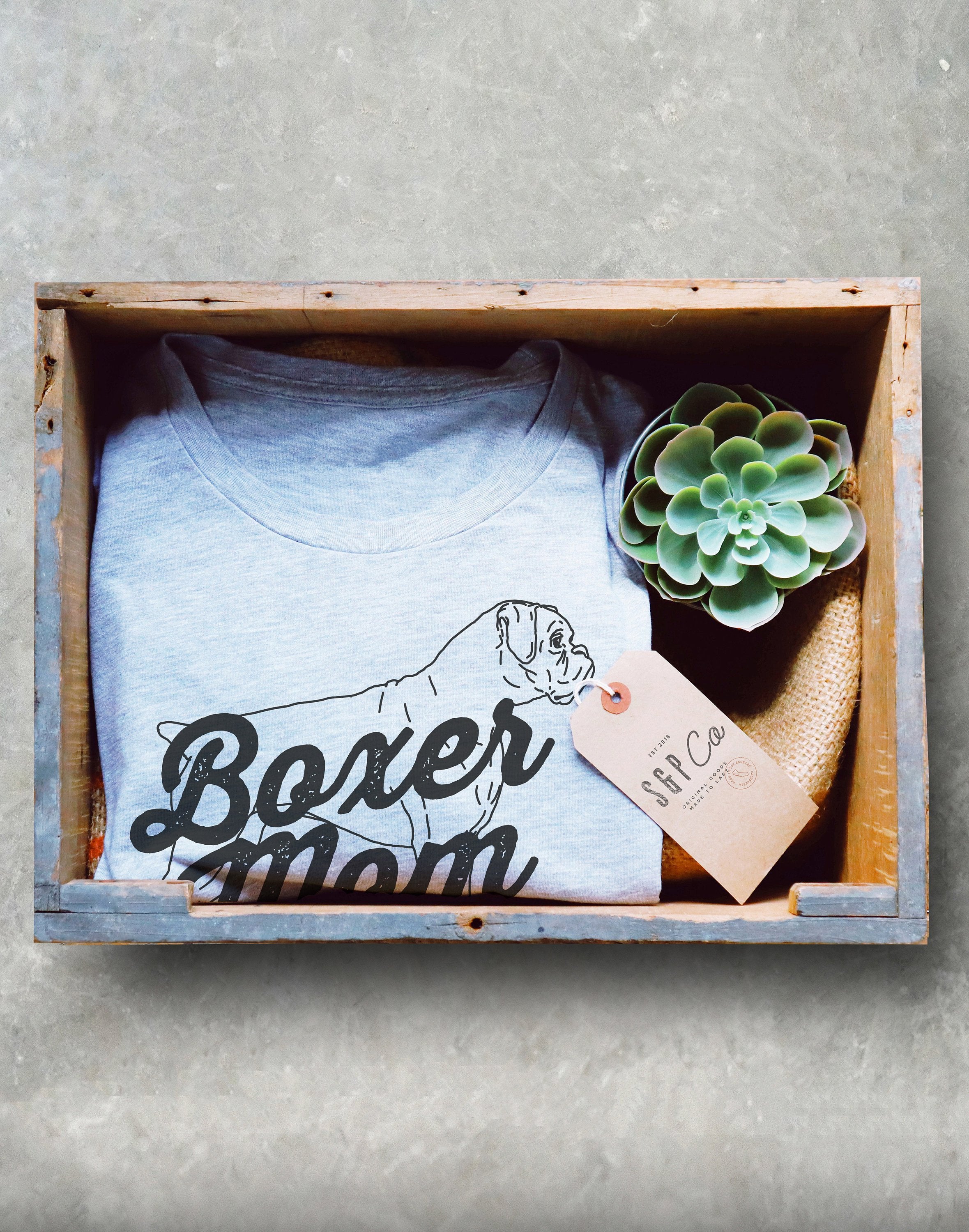Boxer Mom Unisex Shirt -  Proud