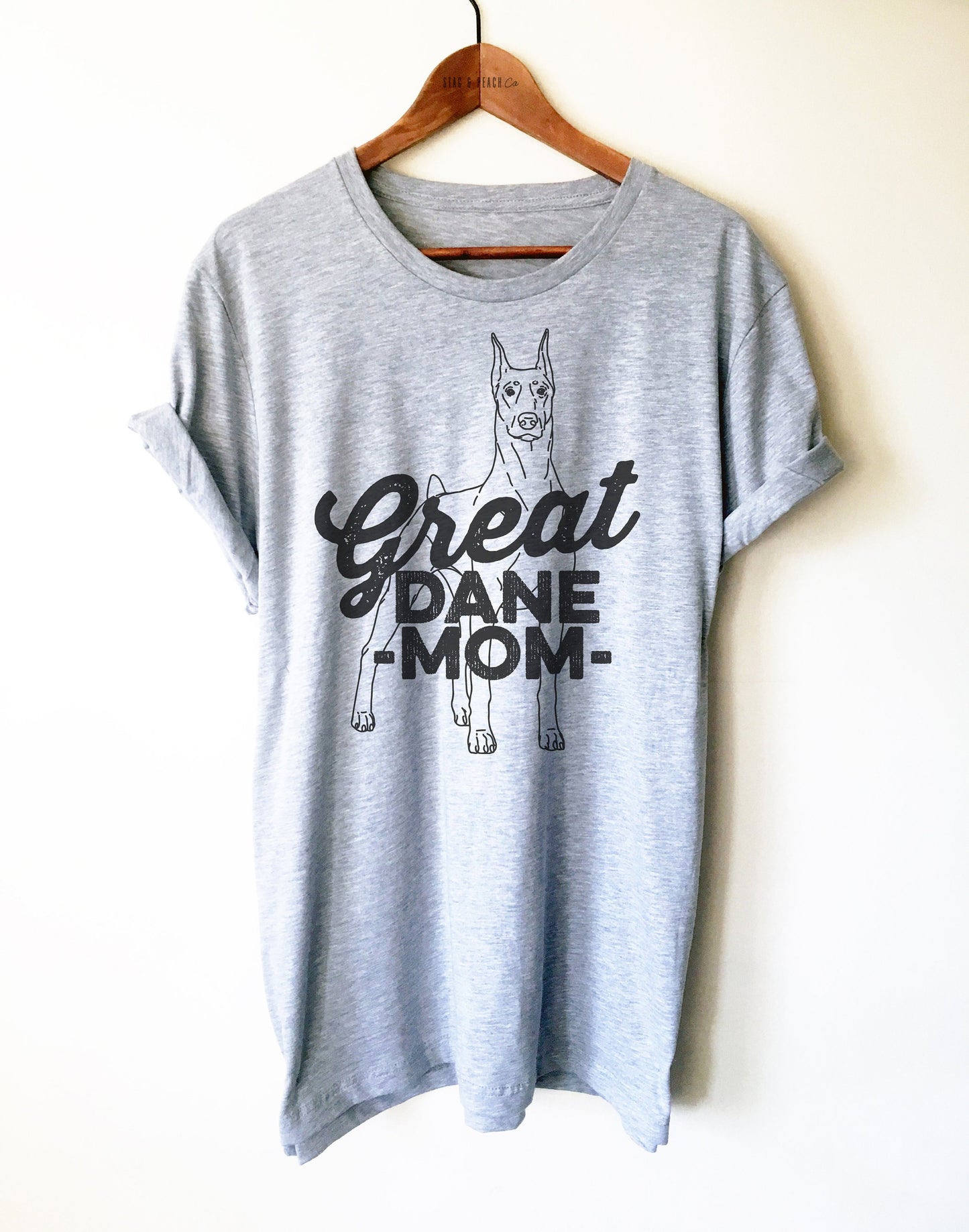 Great Dane Mom Unisex Shirt - Great