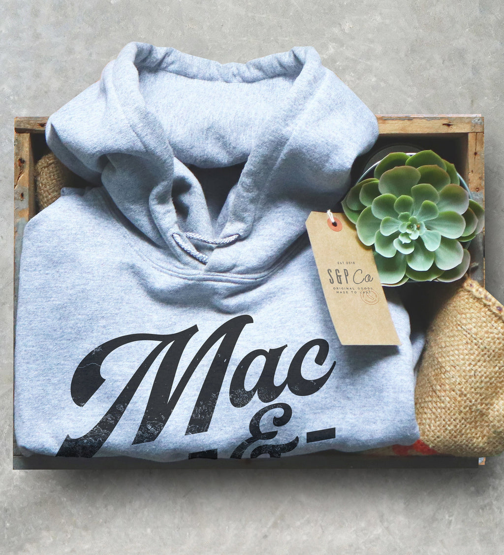 Mac And Cheese Unisex Hoodie - Pasta Lover Gift, Chef Shirt, Cook Shirt, Diner T-Shirt, Macaroni Tee, Anniversary Matching His & Hers Shirts