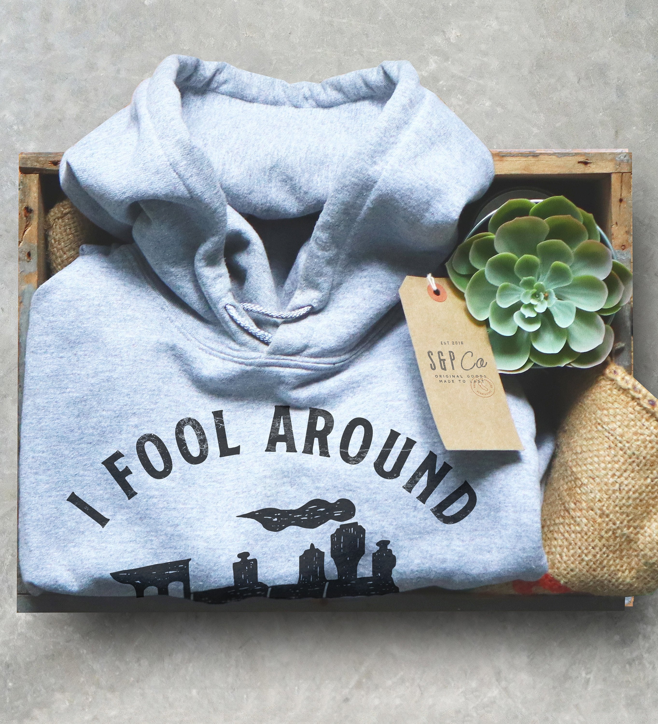 I Fool Around With Models Unisex Hoodie - Train Shirt, Model Train Collector Gift, Train Set Shirt, Train Driver Tee, Train Hobbyist Gifts