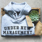 Under New Management Unisex Hoodie - Just Married Shirt, Wedding Gift, Gift For Husband, Groom Gift, Newly Wed Shirt, New Husband Gift
